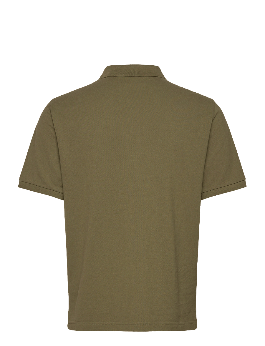 Gant - Classic Regular Polo Shirt - kortærmede poloer - moss green - 2