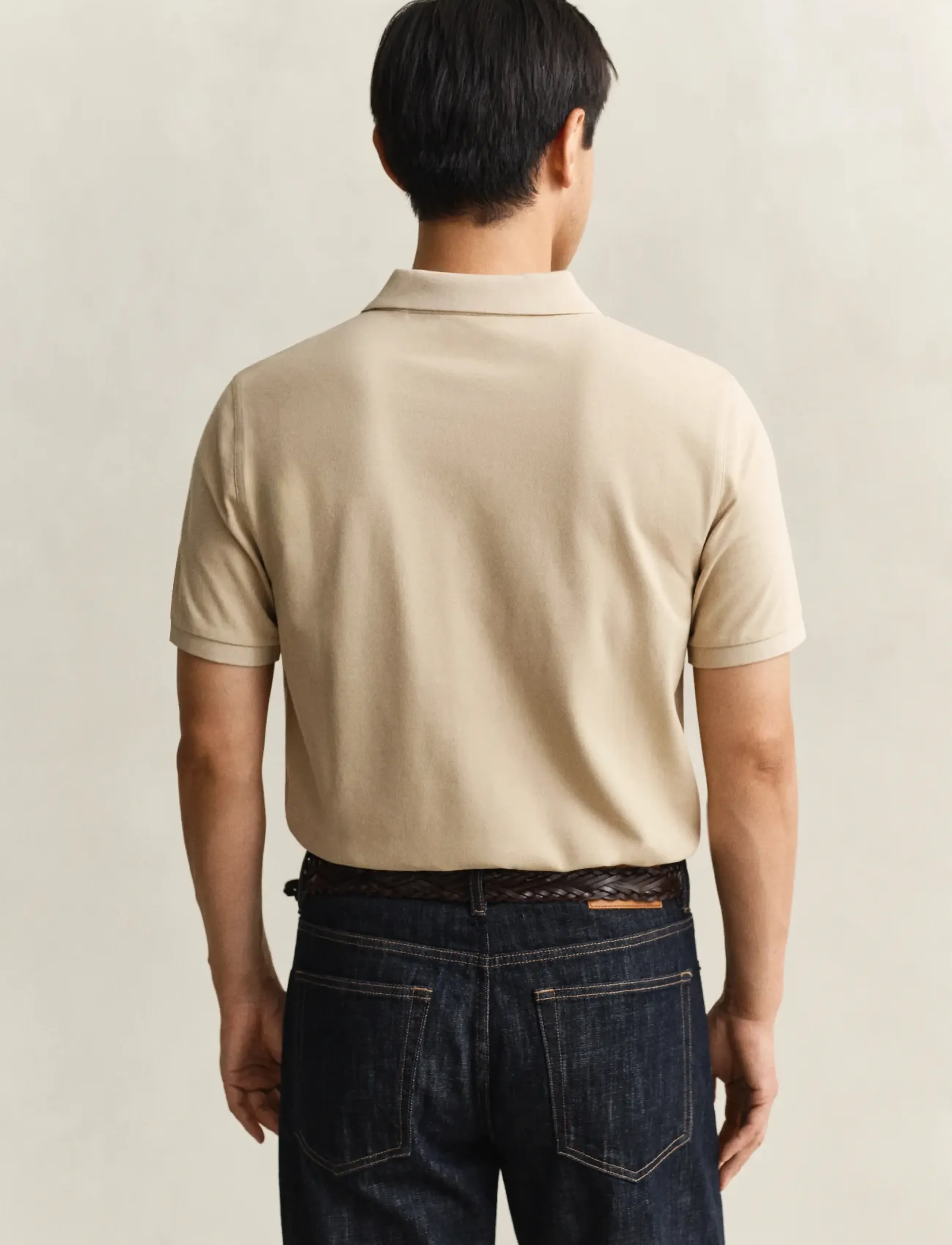 Gant - Classic Regular Polo Shirt - lühikeste varrukatega polod - oat beige - 2