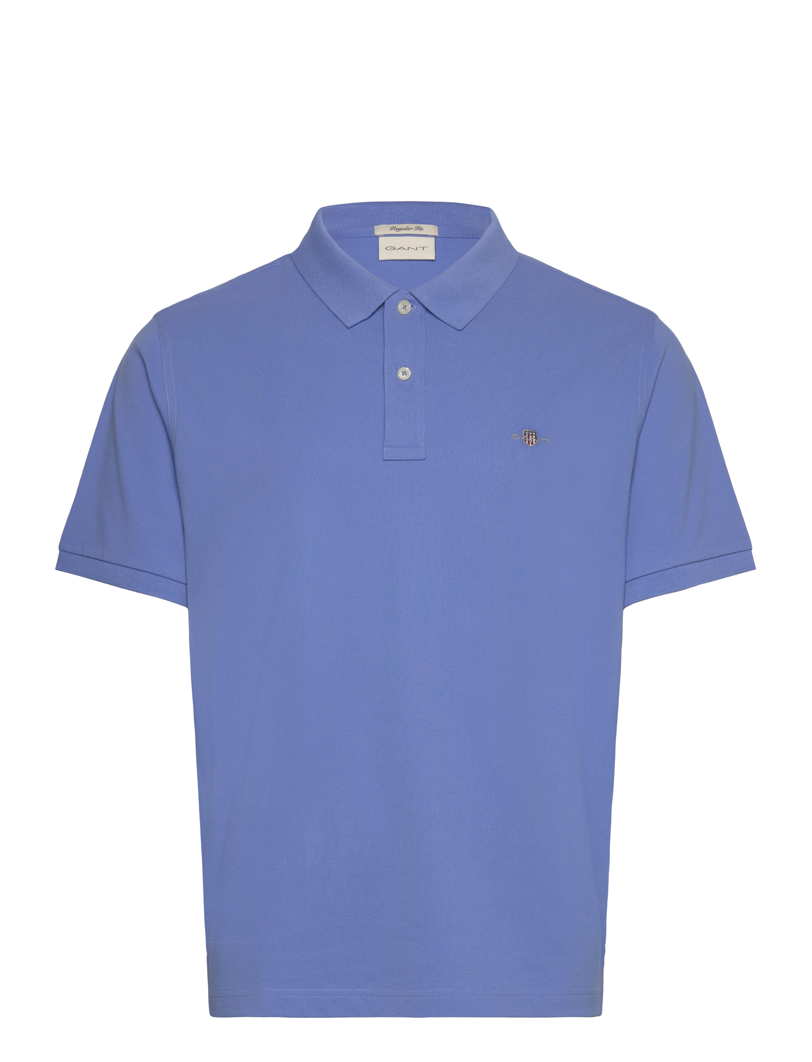 Gant - Classic Regular Polo Shirt - kortærmede poloer - perfect blue - 1