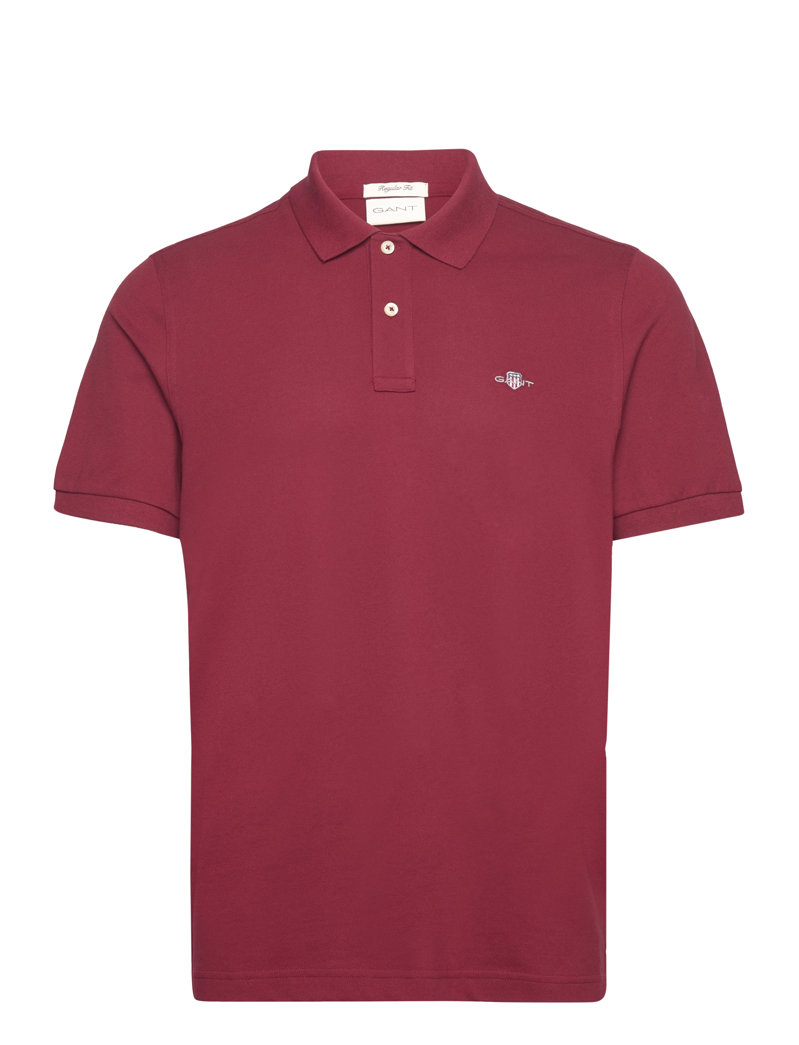 Gant Classic Regular Polo Shirt - Kortærmede poloer - PLUMPED RED / burgundy