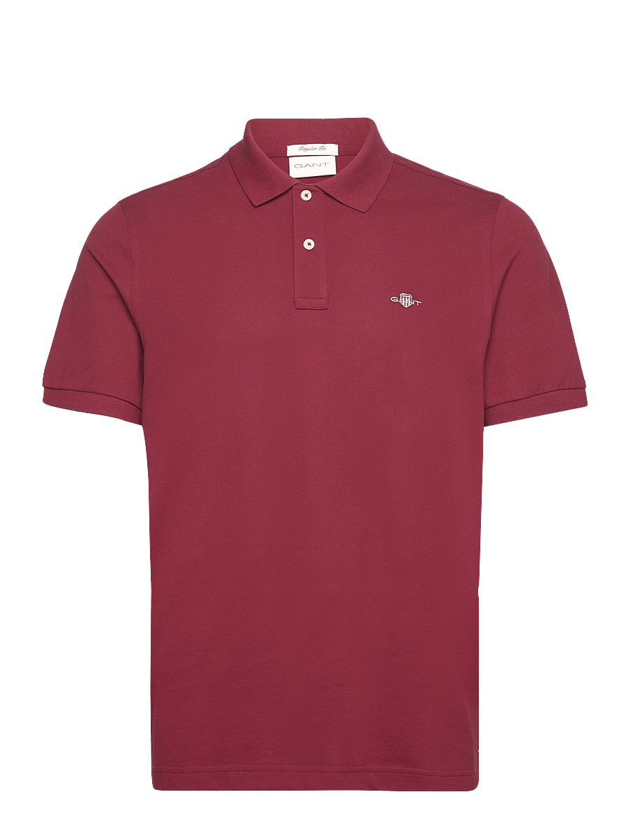 Gant - Classic Regular Polo Shirt - lühikeste varrukatega polod - plumped red - 1