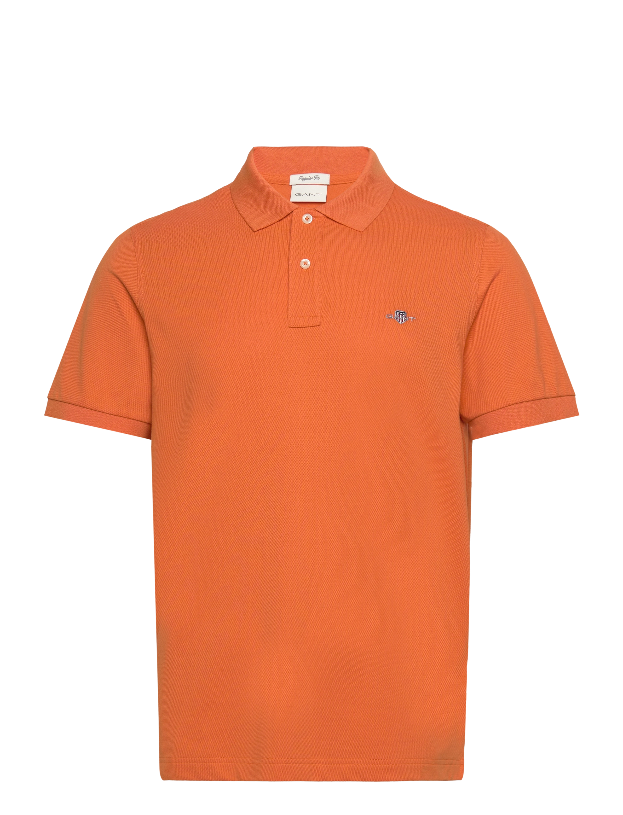 Gant - Classic Regular Polo Shirt - lühikeste varrukatega polod - pumpkin orange - 1