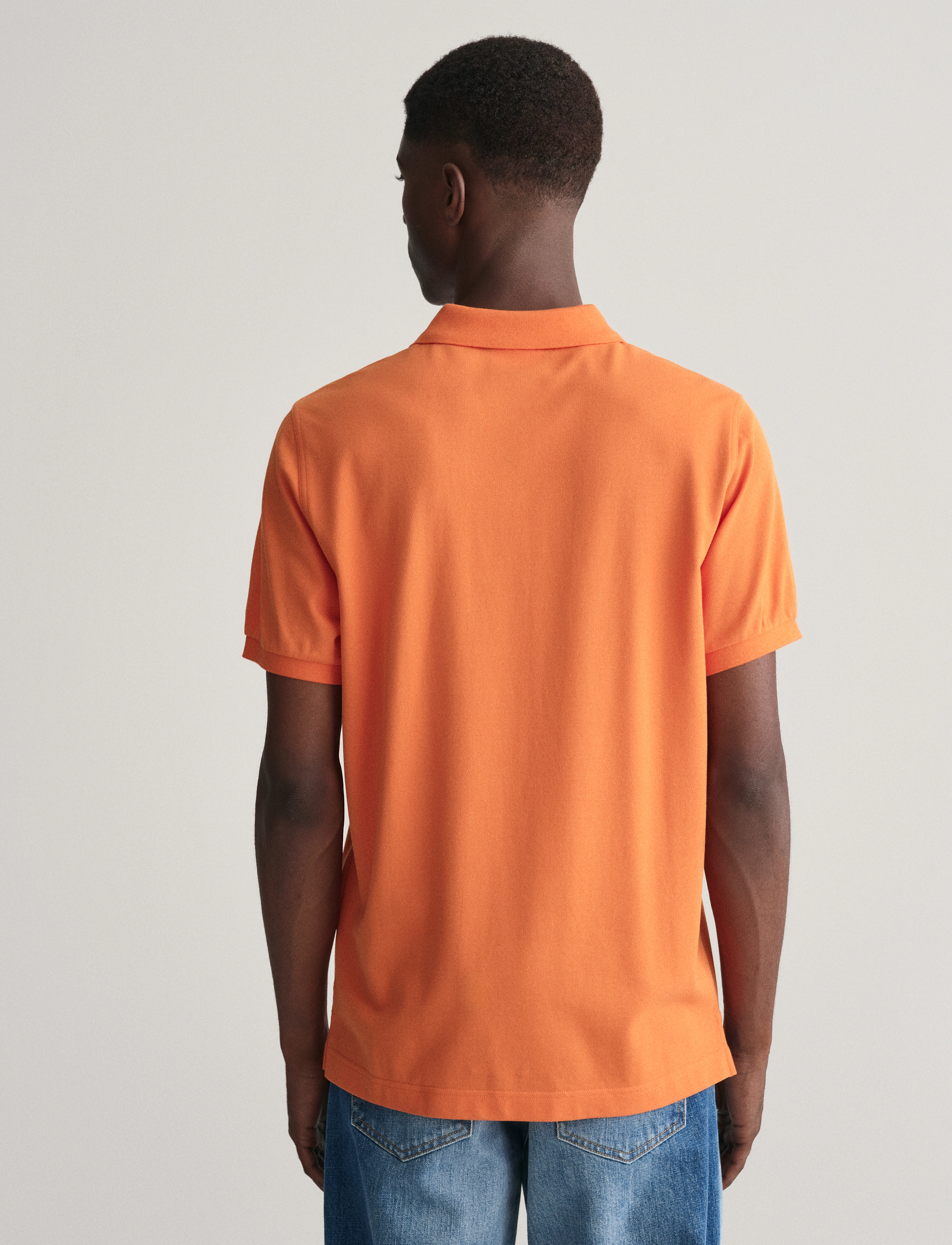 Gant - Classic Regular Polo Shirt - lühikeste varrukatega polod - pumpkin orange - 3