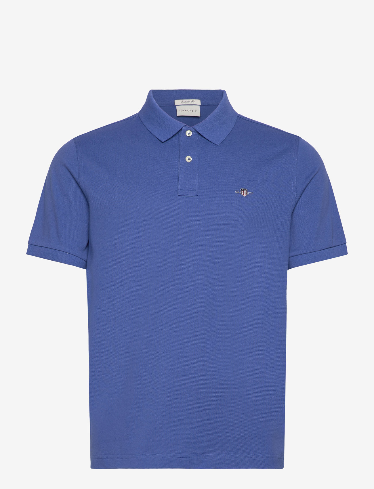 GANT - REG SHIELD SS PIQUE POLO - kortärmade pikéer - rich blue - 1