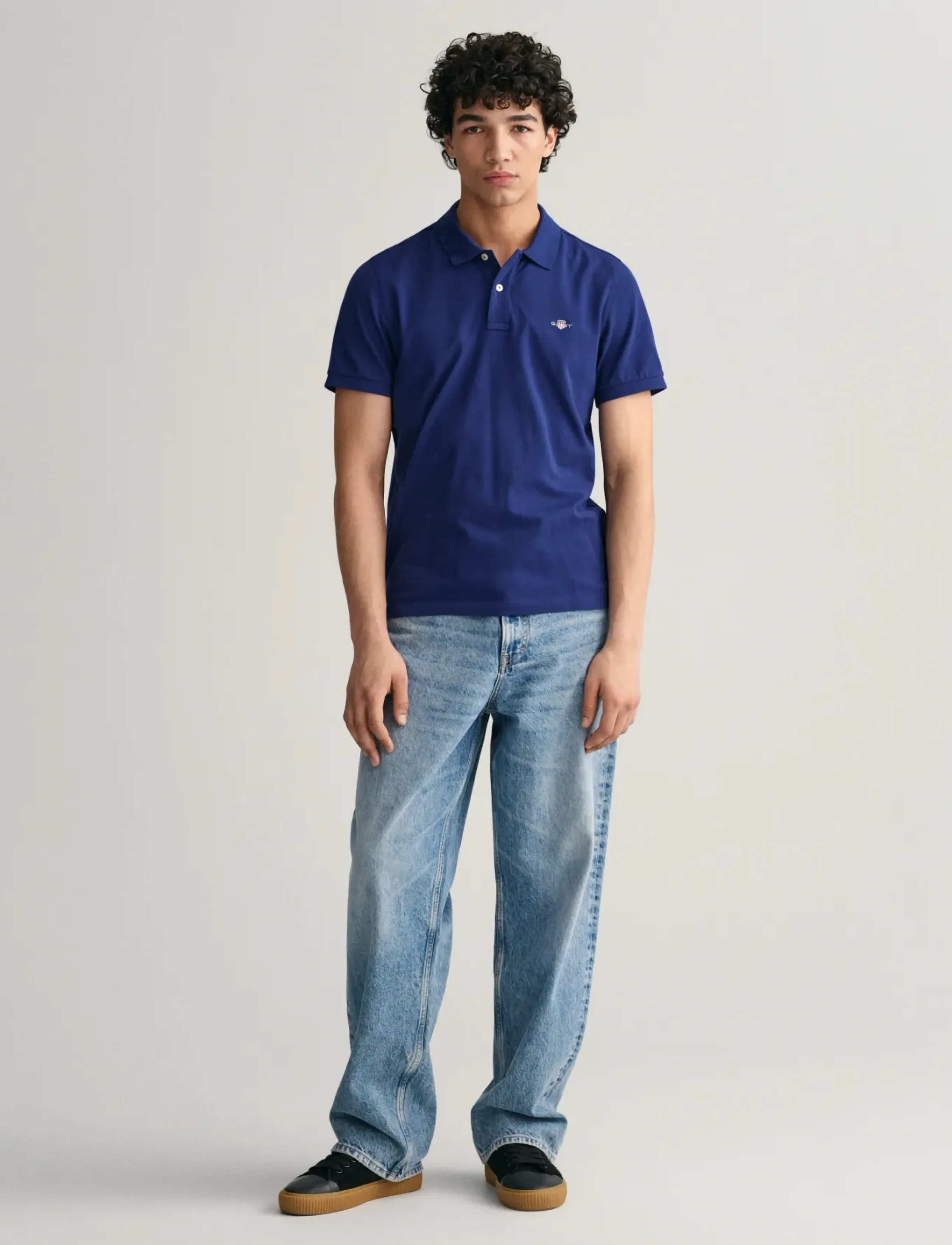 Gant - Classic Regular Polo Shirt - kurzärmelig - rich navy - 5