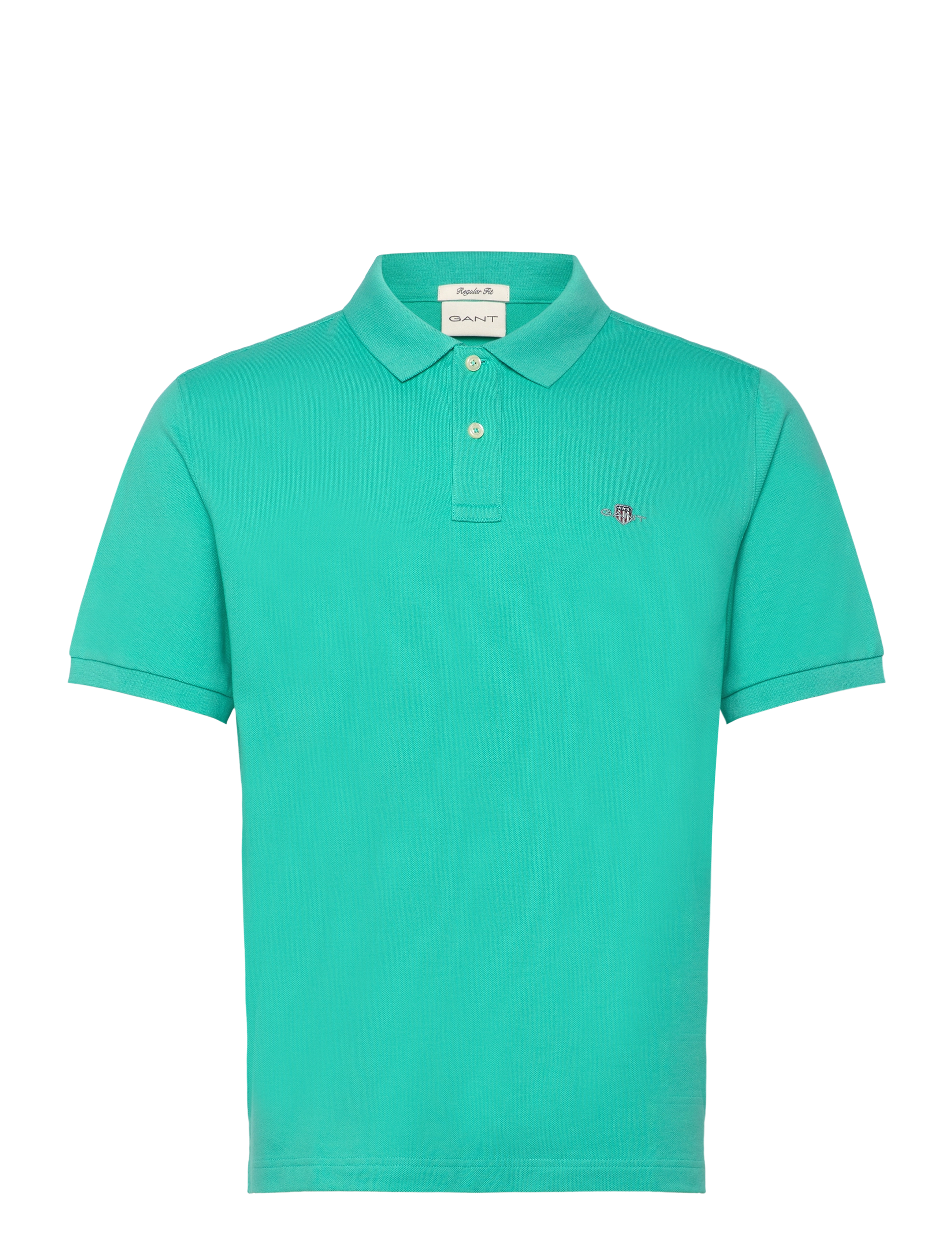 Gant - Classic Regular Polo Shirt - lühikeste varrukatega polod - tropic blue - 1