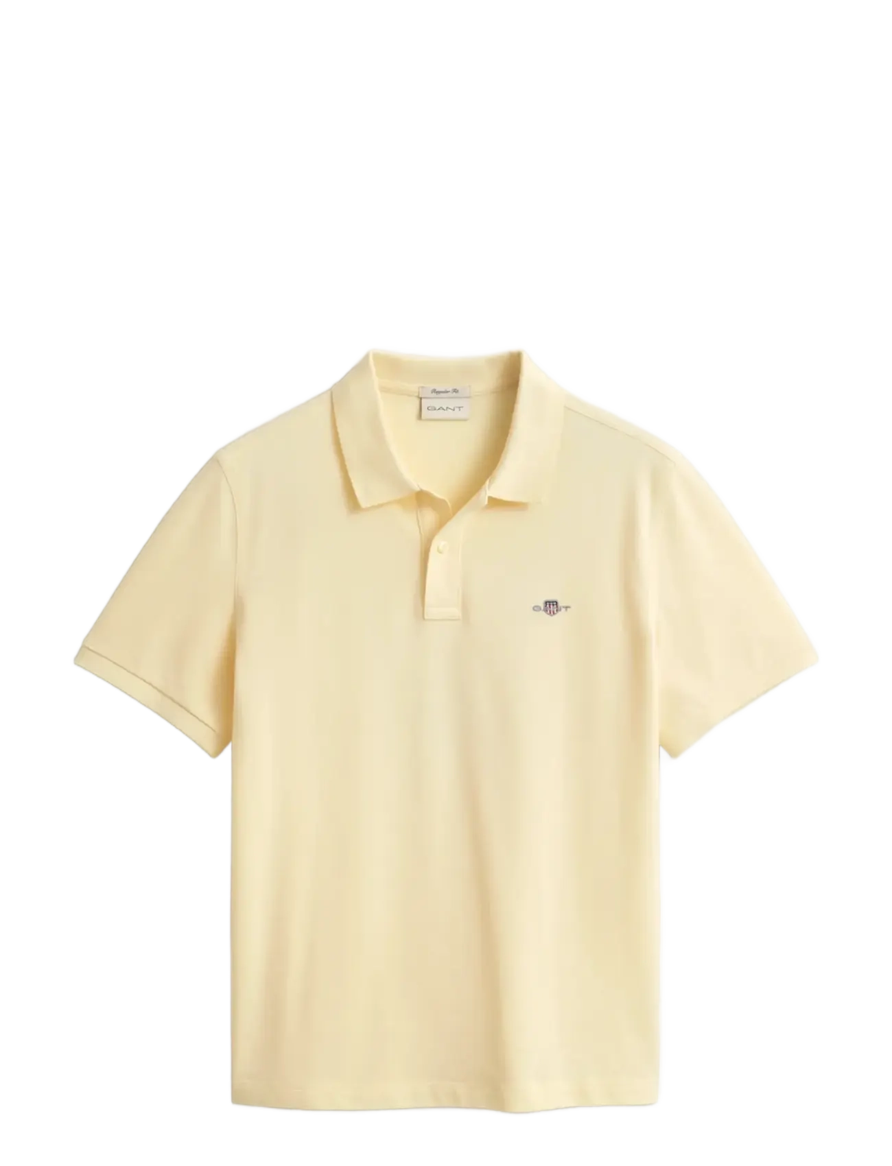 GANT Classic Regular Polo Shirt - Poloer - VANILLA YELLOW / yellow