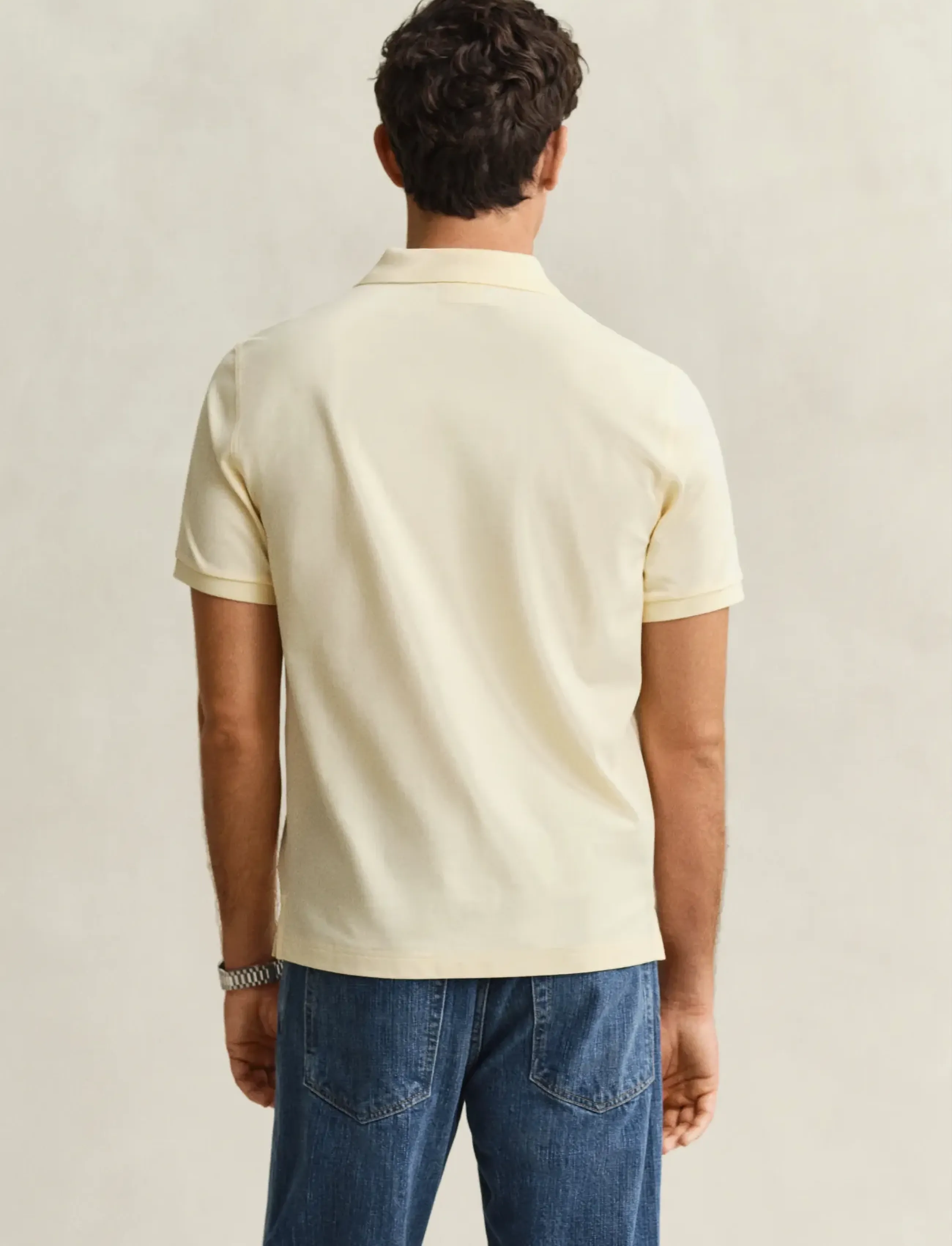 Gant - Classic Regular Polo Shirt - kurzärmelig - vanilla yellow - 2