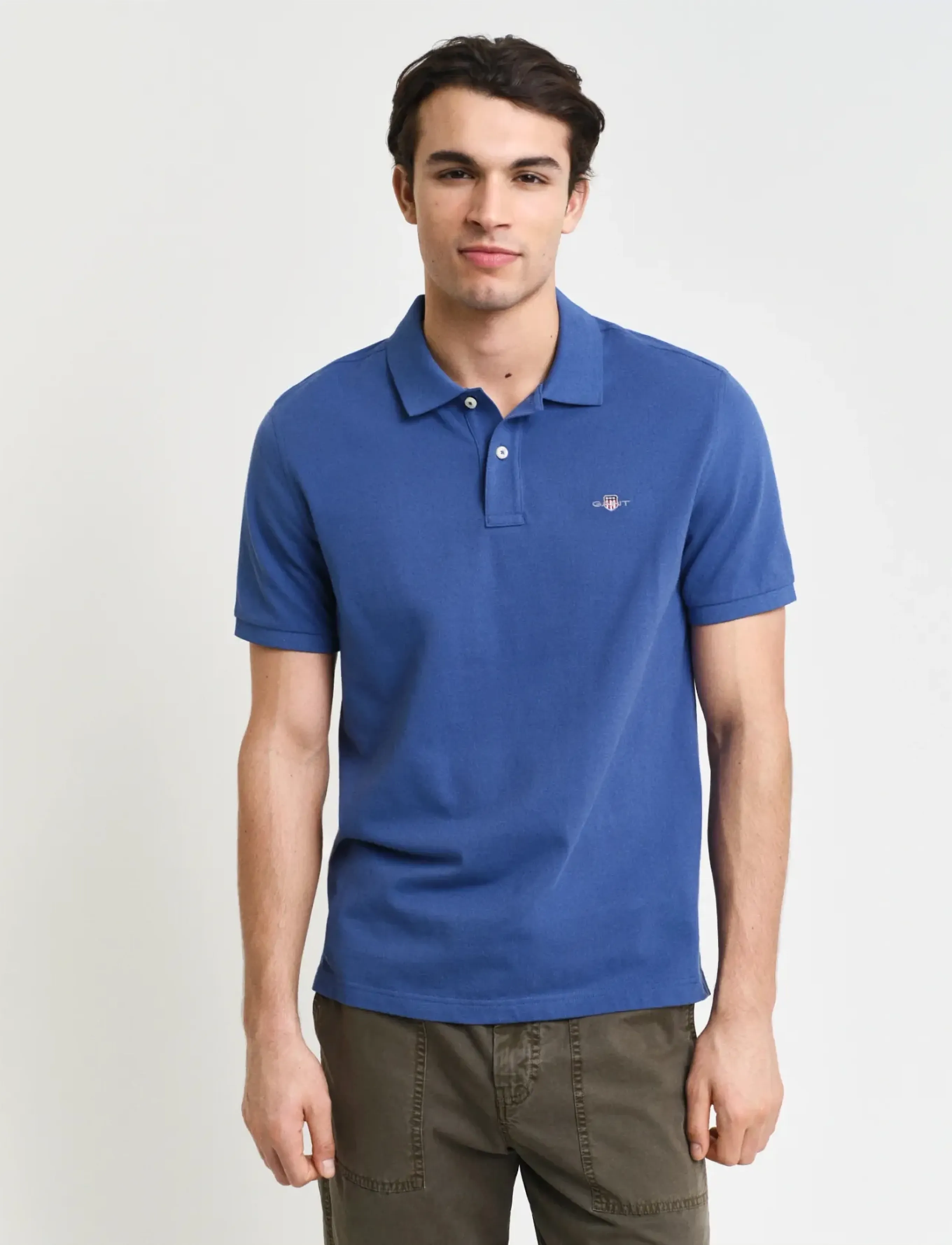 GANT Classic Regular Polo Shirt - Kortärmade pikéer - VINTAGE BLUE / blue