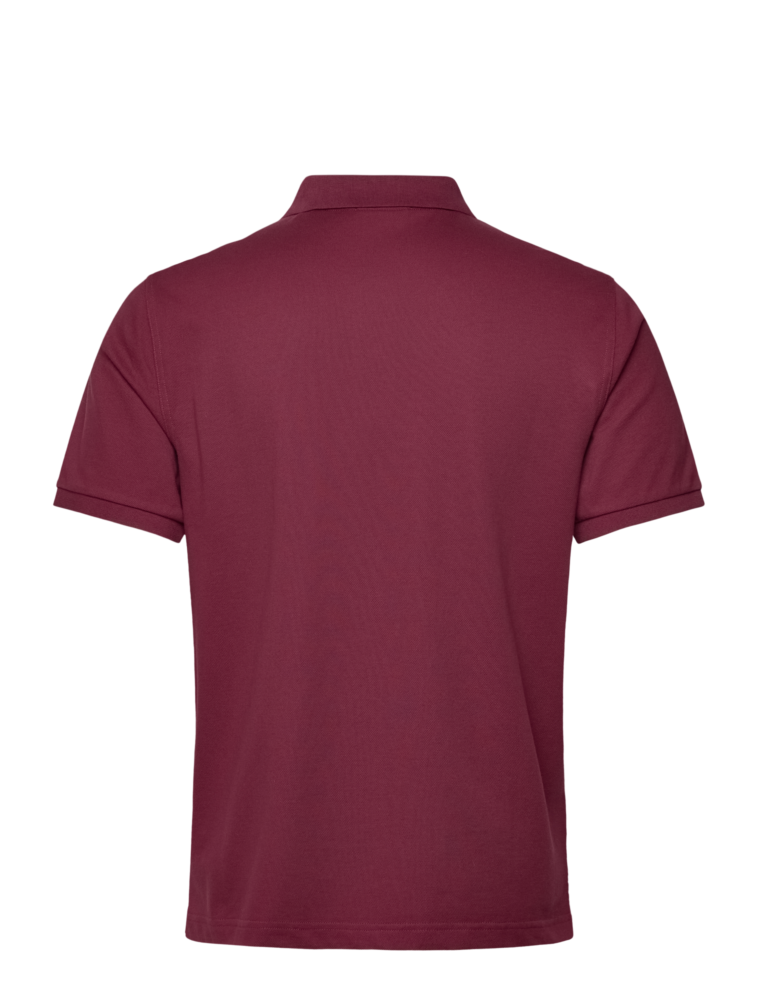 Gant - Classic Regular Polo Shirt - kurzärmelig - wine red - 2