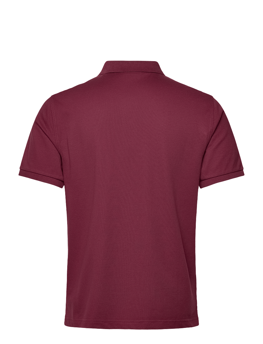 Gant - Classic Regular Polo Shirt - kurzärmelig - wine red - 2