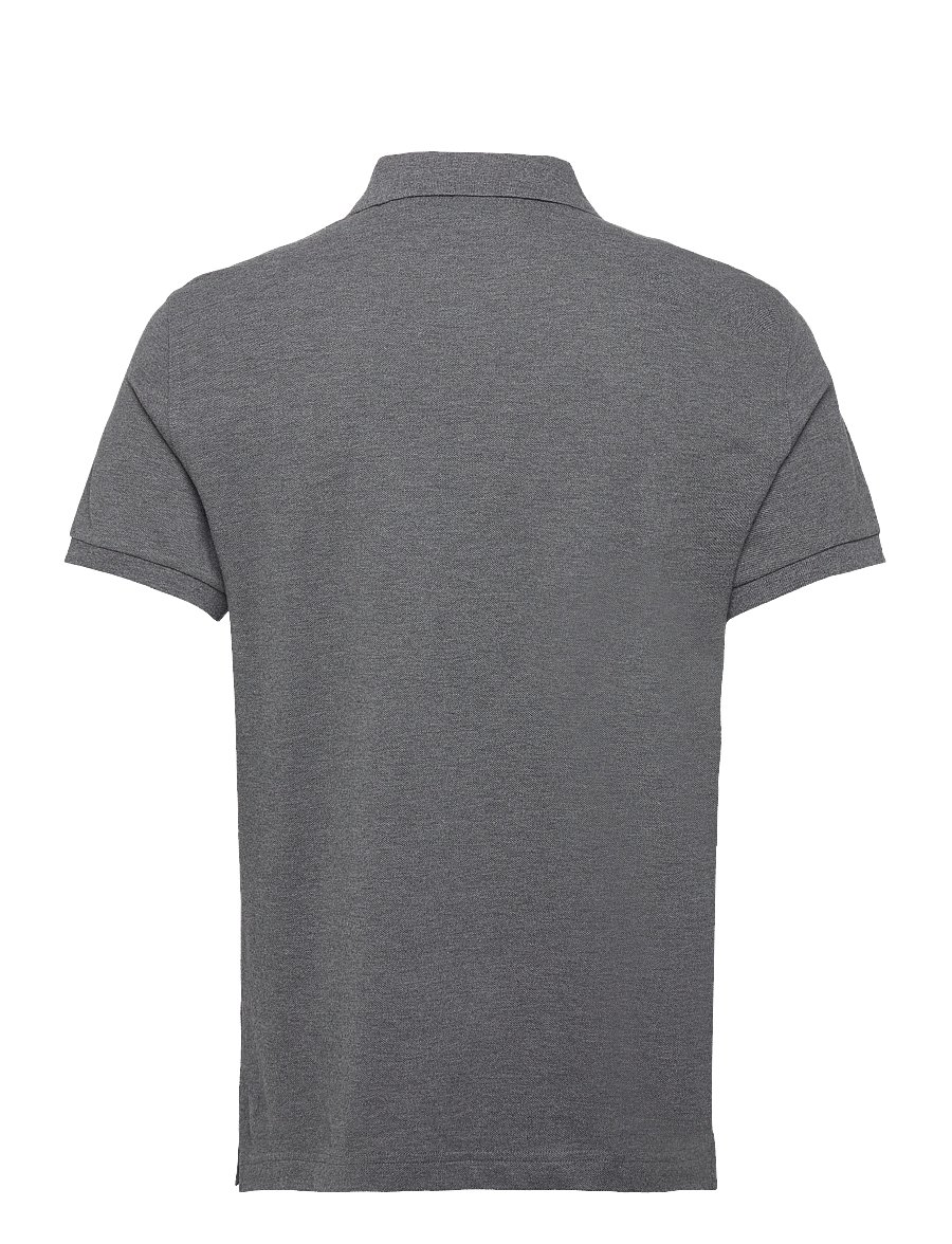 Gant - SLIM SHIELD SS PIQUE POLO - toppar & t-shirts - antracit melange - 2