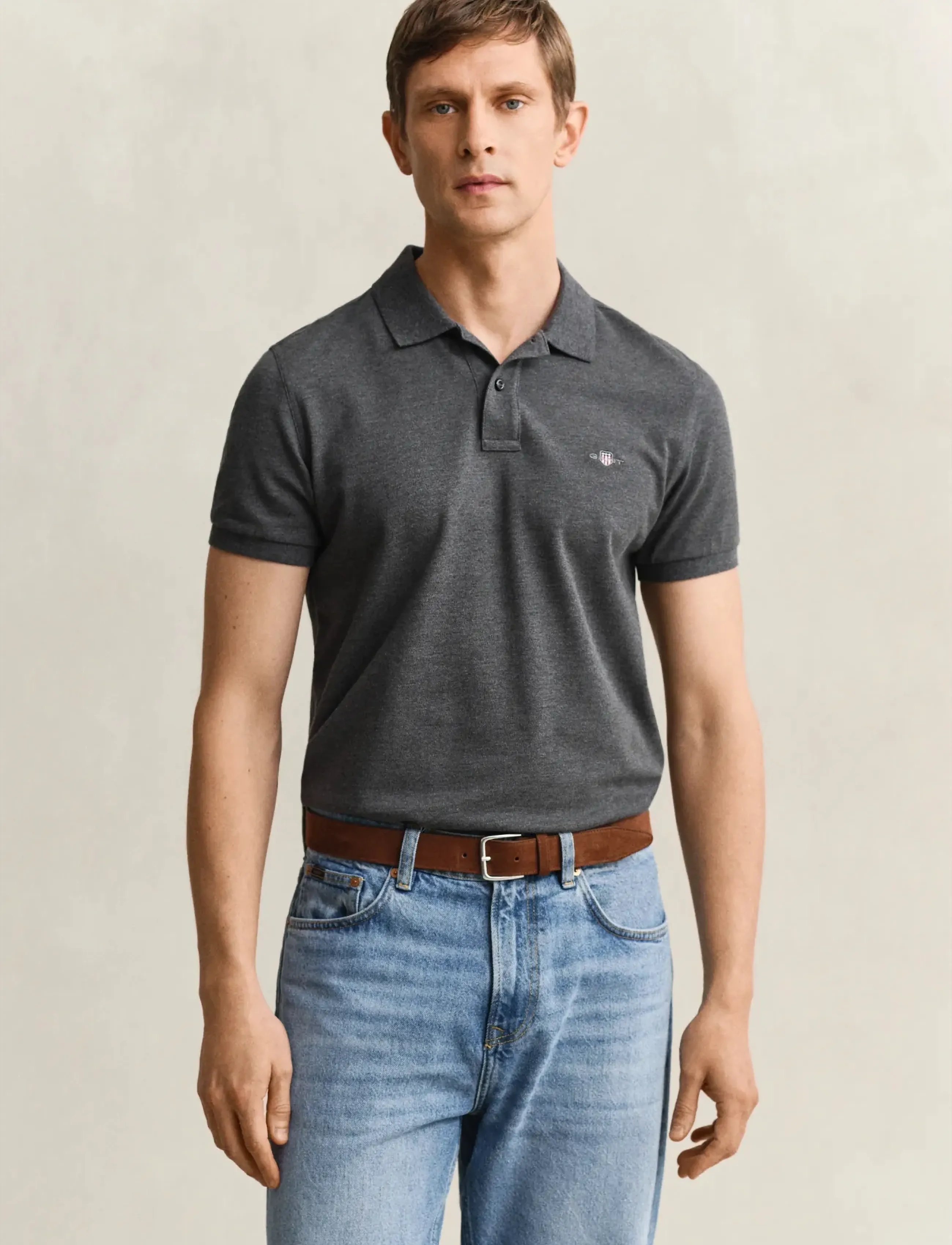 Slim Shield Ss Pique Polo 5