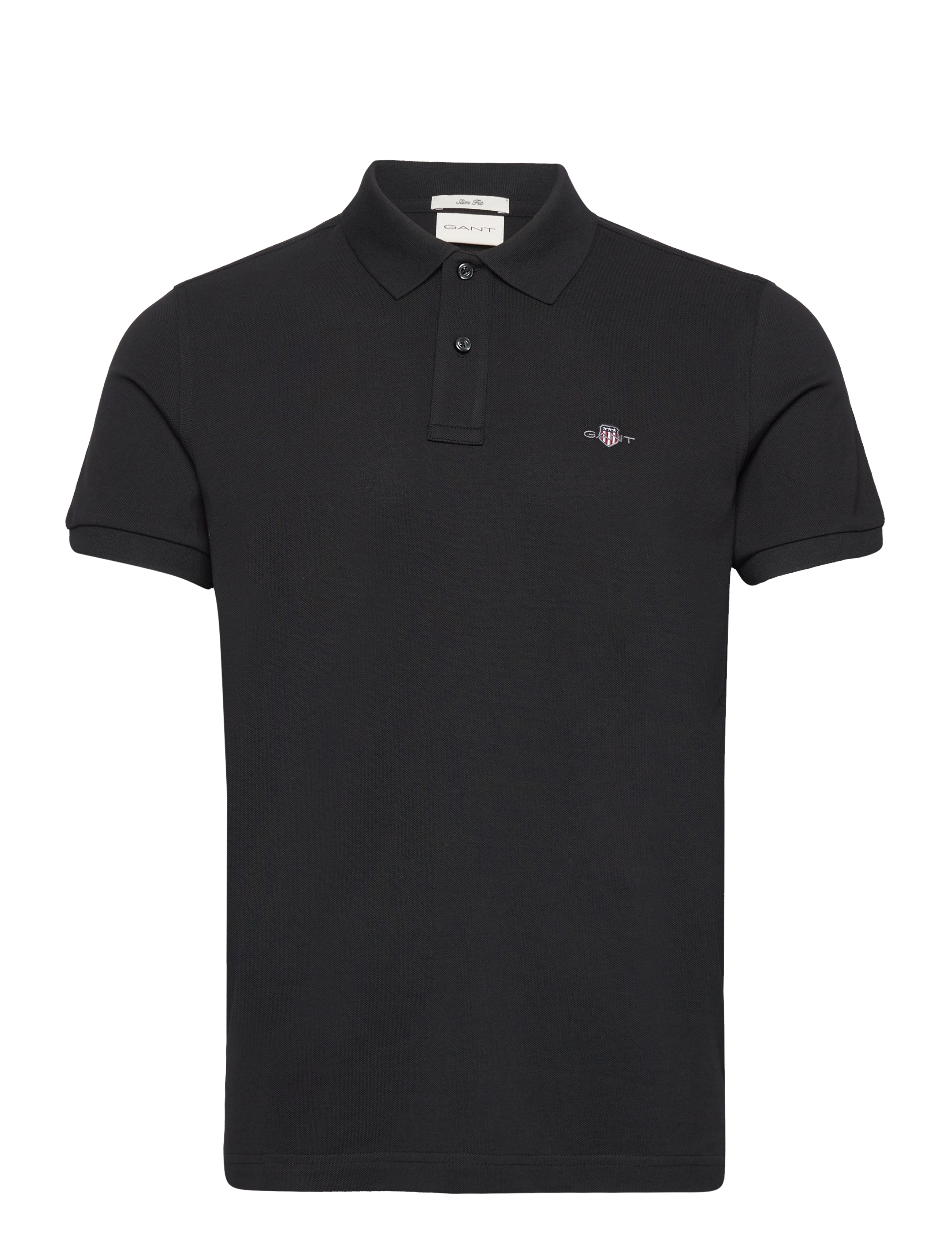 Gant Classic Slim Polo Shirt - All products - BLACK / black