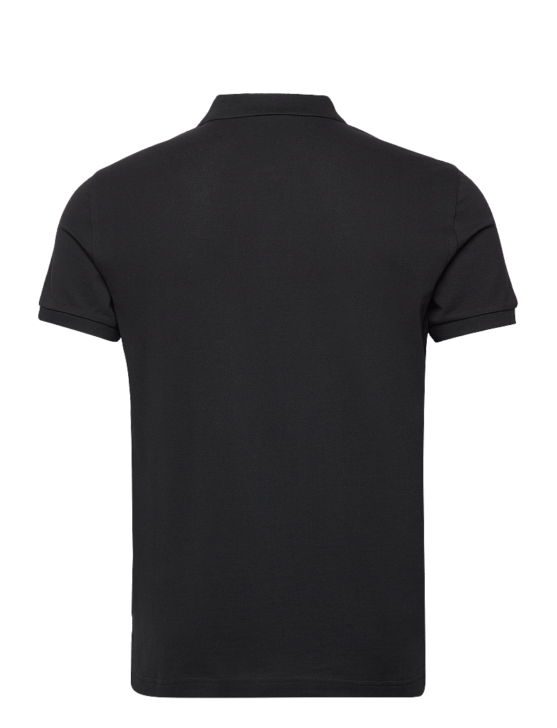 GANT - SLIM SHIELD SS PIQUE POLO - oberteile & t-shirts - black - 2