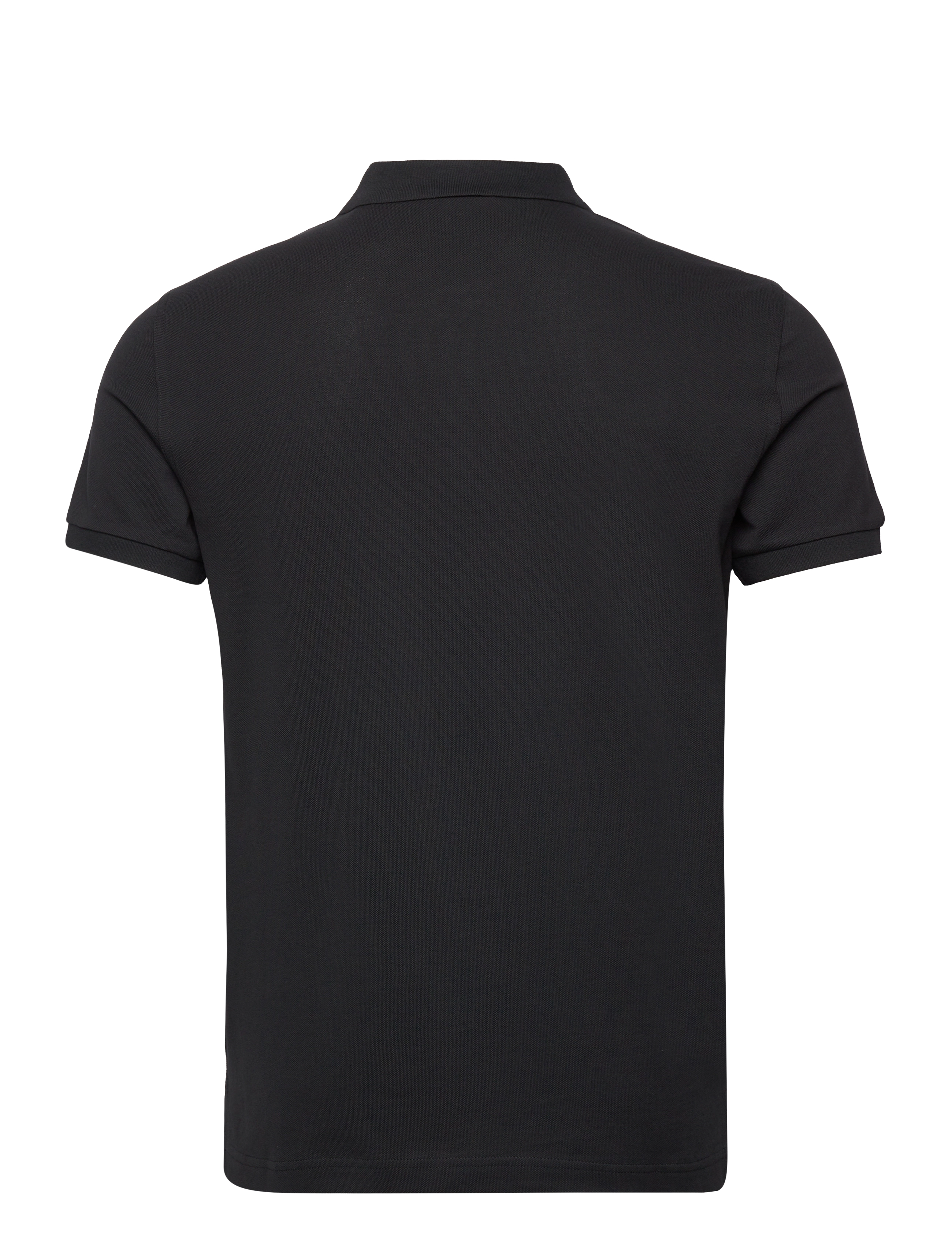 Gant - Classic Slim Polo Shirt - oberteile & t-shirts - black - 2