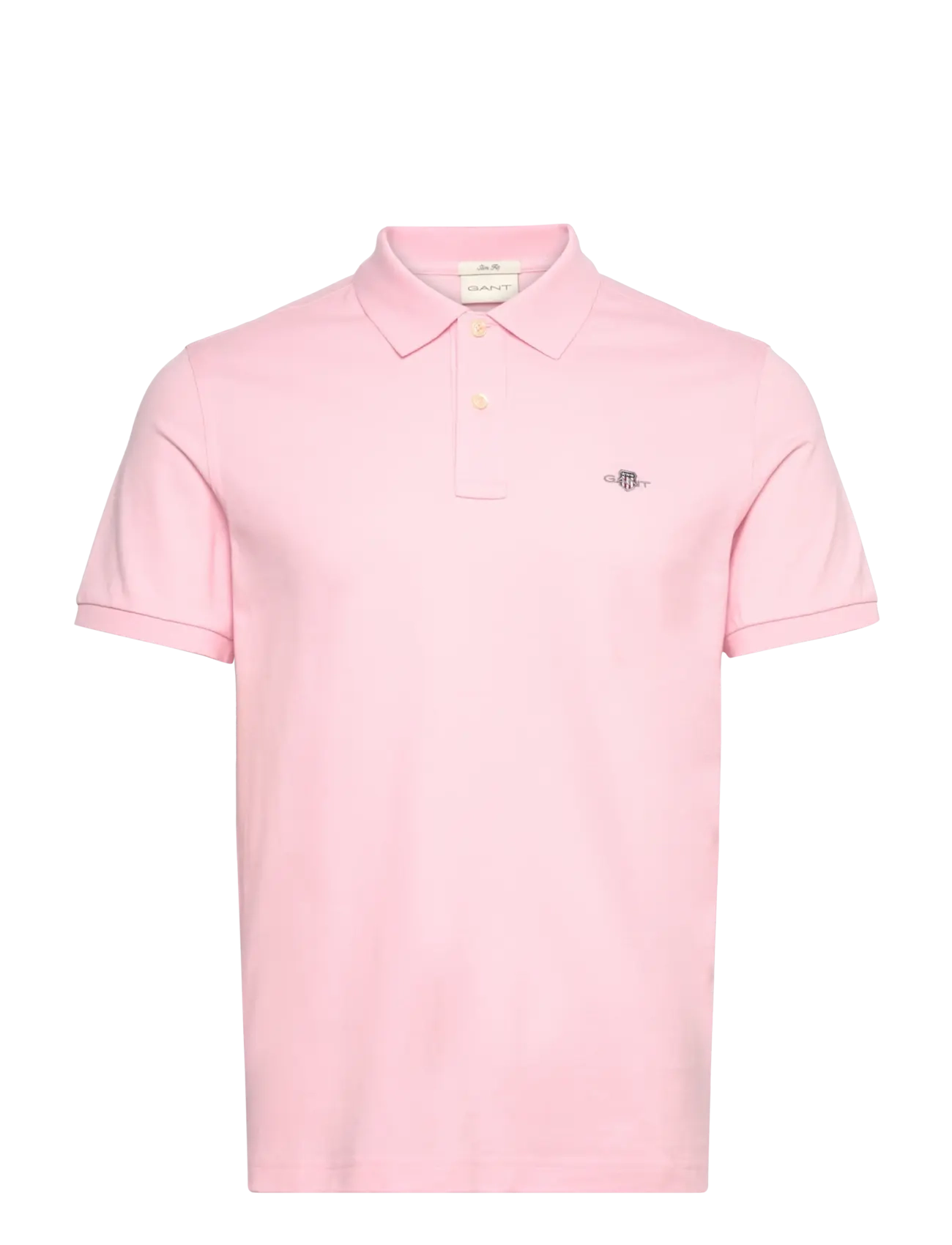 Gant Classic Slim Polo Shirt - Kläder - CALIFORNIA PINK / pink/rose