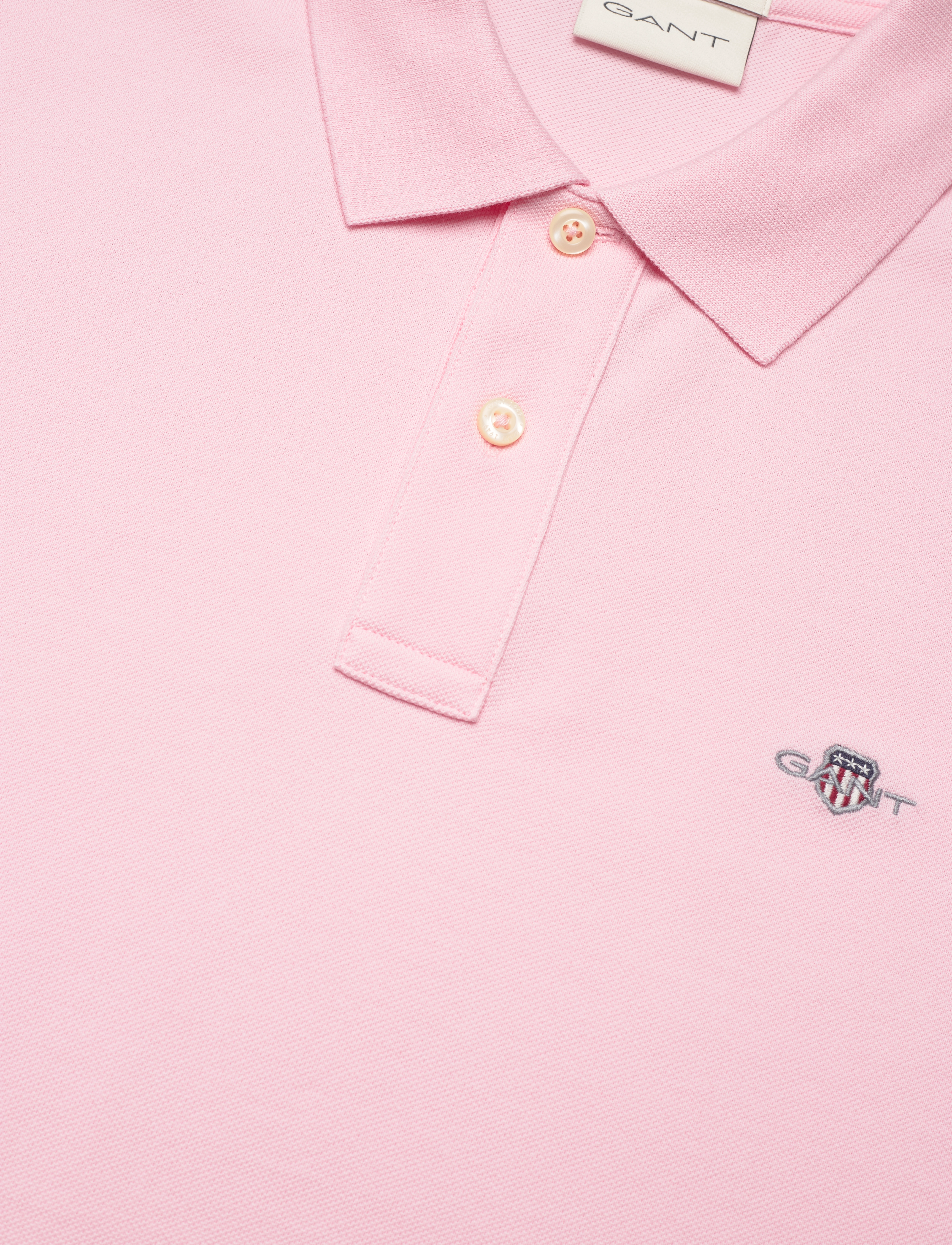 Gant - Classic Slim Polo Shirt - alussärgid ja t-särgid - california pink - 2