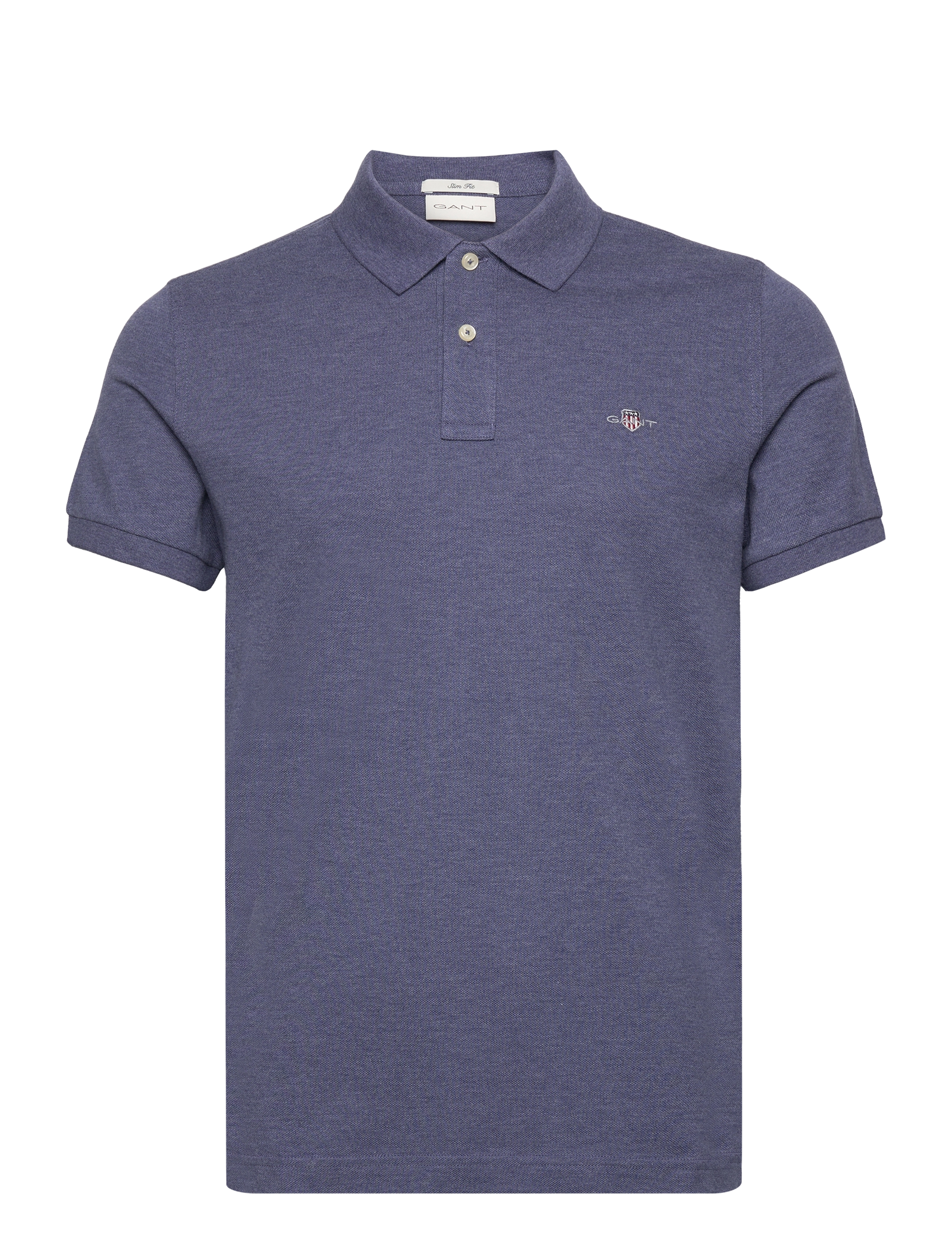 Gant Classic Slim Polo Shirt - All products - DARK JEANSBLUE MELANGE / navy
