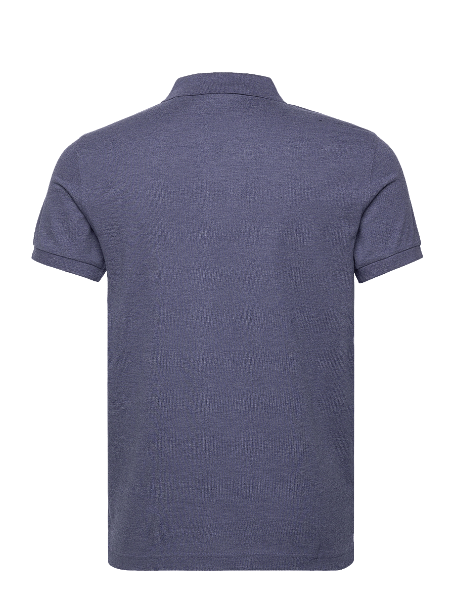 Gant - SLIM SHIELD SS PIQUE POLO - toppar & t-shirts - dark jeansblue melange - 1