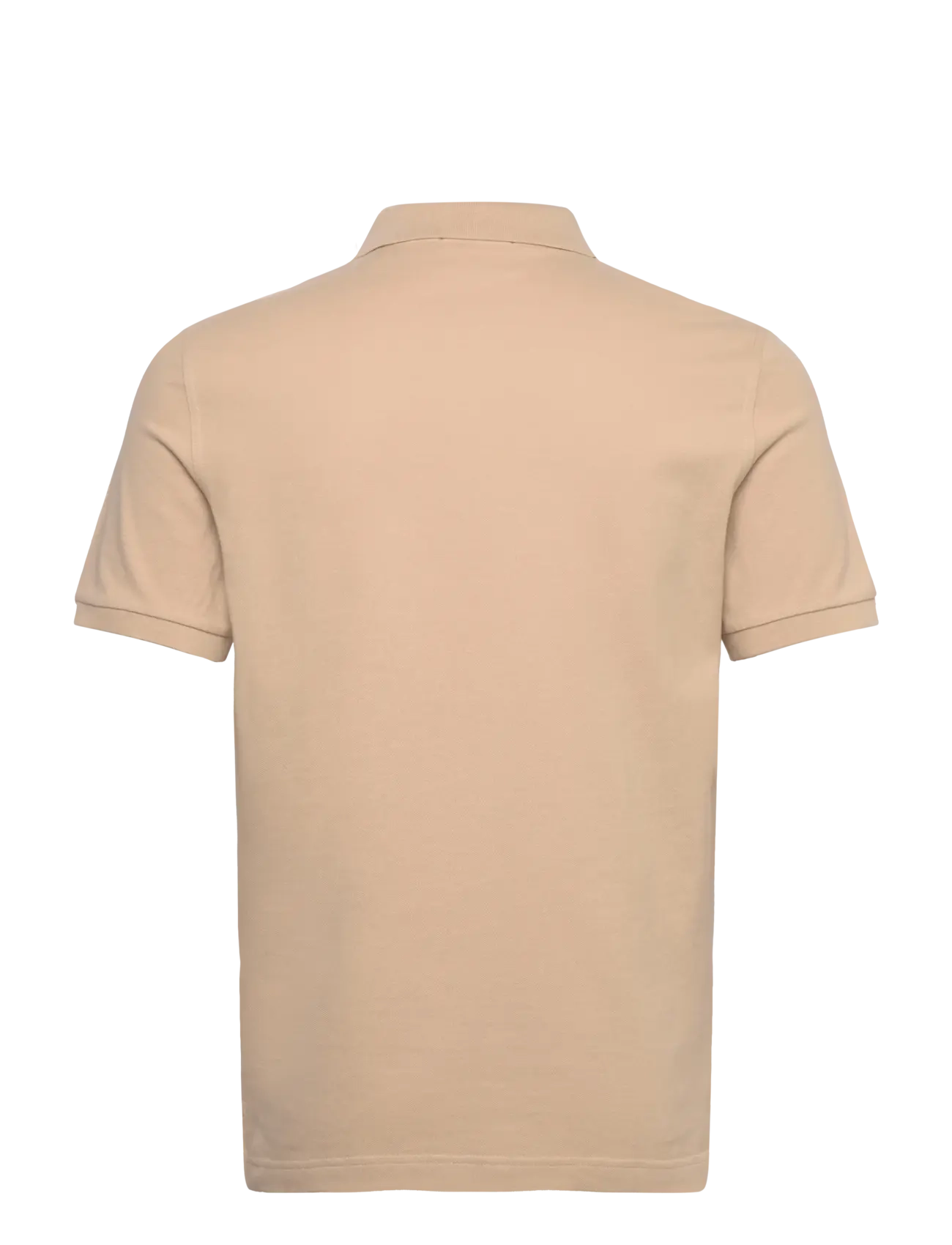 Gant - Classic Slim Polo Shirt - tops & t-shirts - dry sand - 1