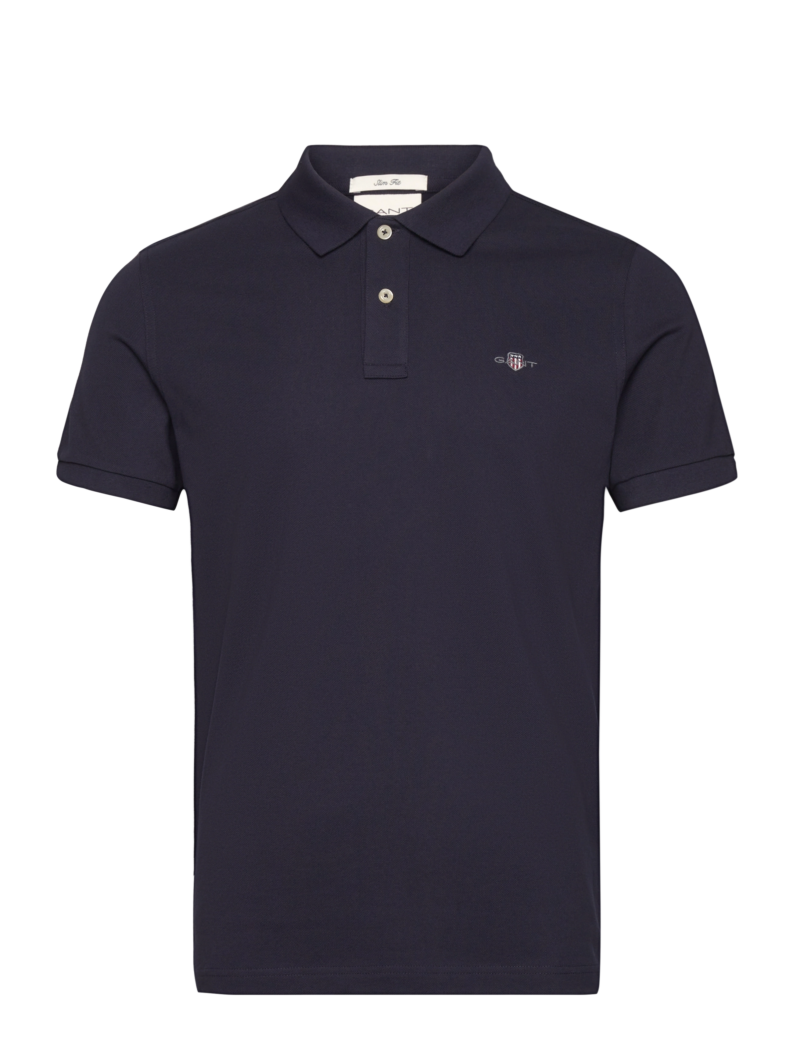 Gant Classic Slim Polo Shirt - All products - EVENING BLUE / navy