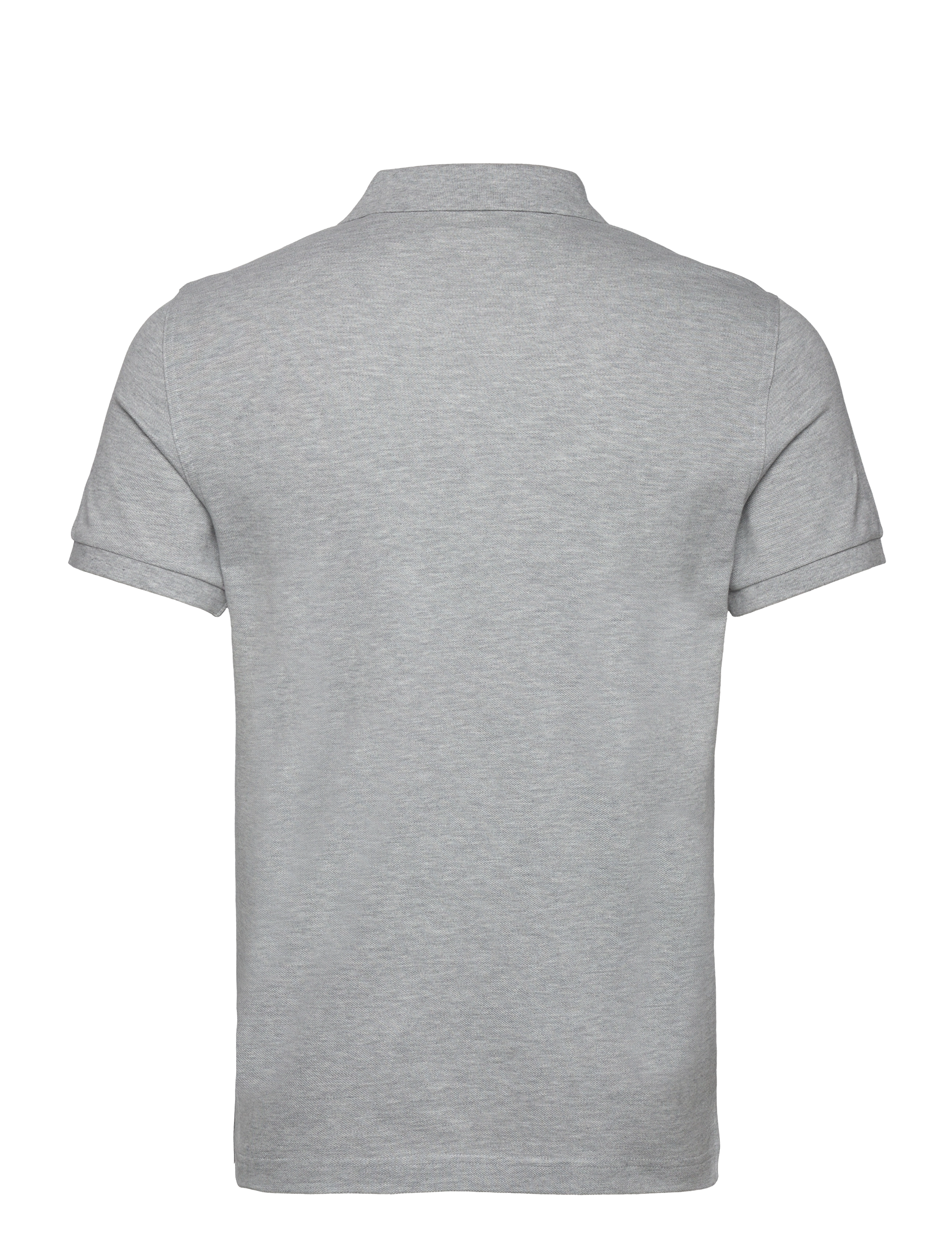 Gant - Classic Slim Polo Shirt - oberteile & t-shirts - grey melange - 2