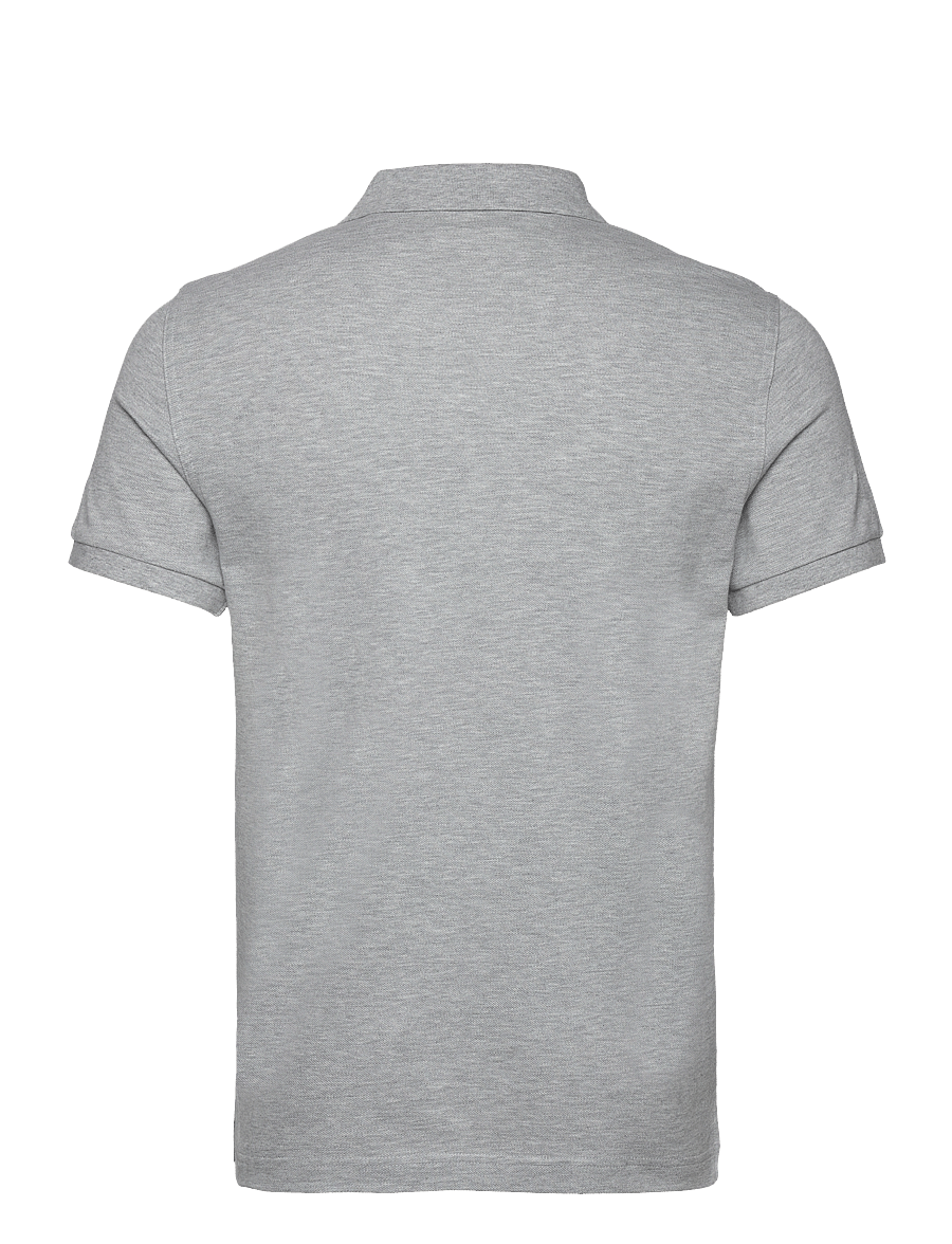 Gant - SLIM SHIELD SS PIQUE POLO - oberteile & t-shirts - grey melange - 2