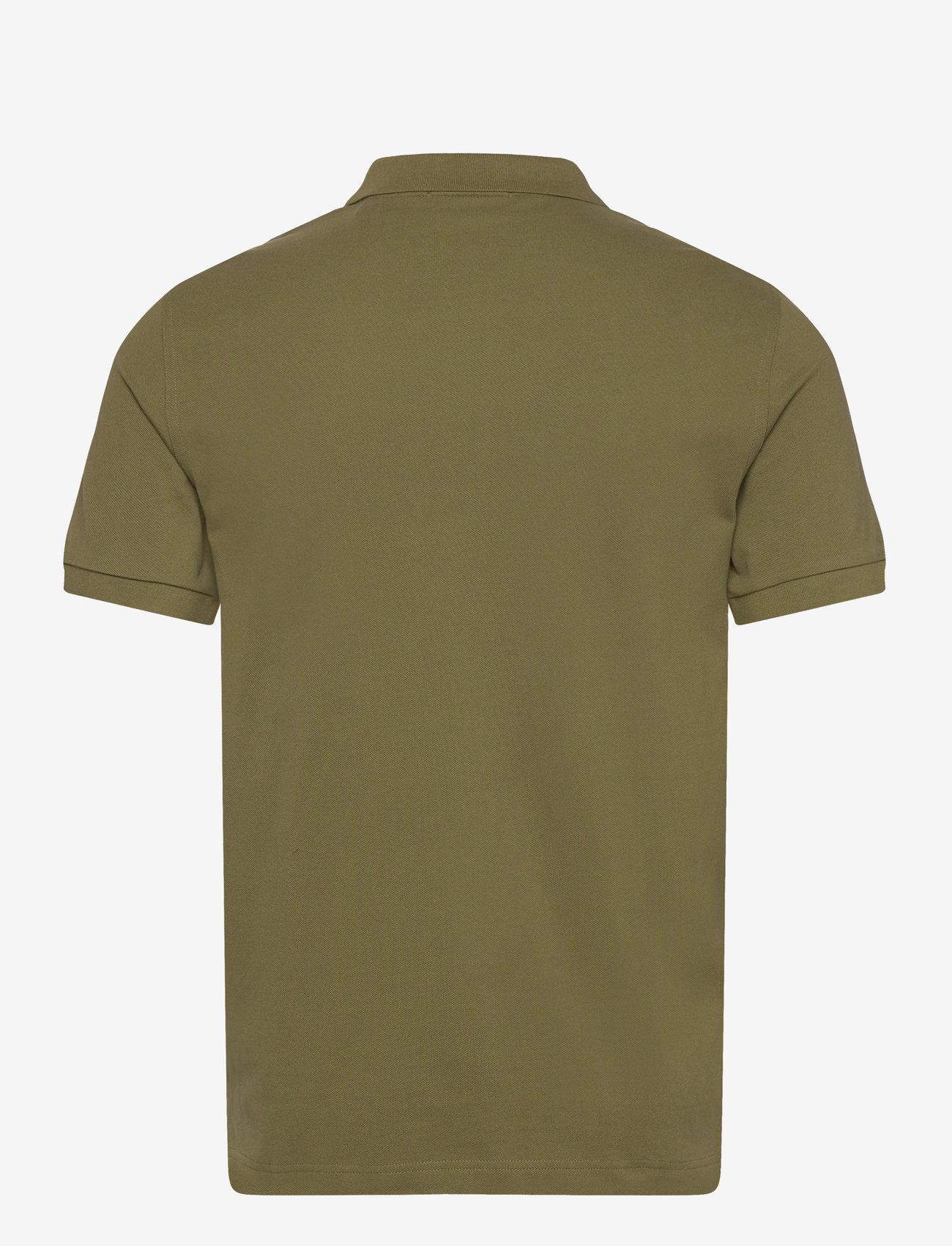 Gant - Classic Slim Polo Shirt - oberteile & t-shirts - moss green - 1
