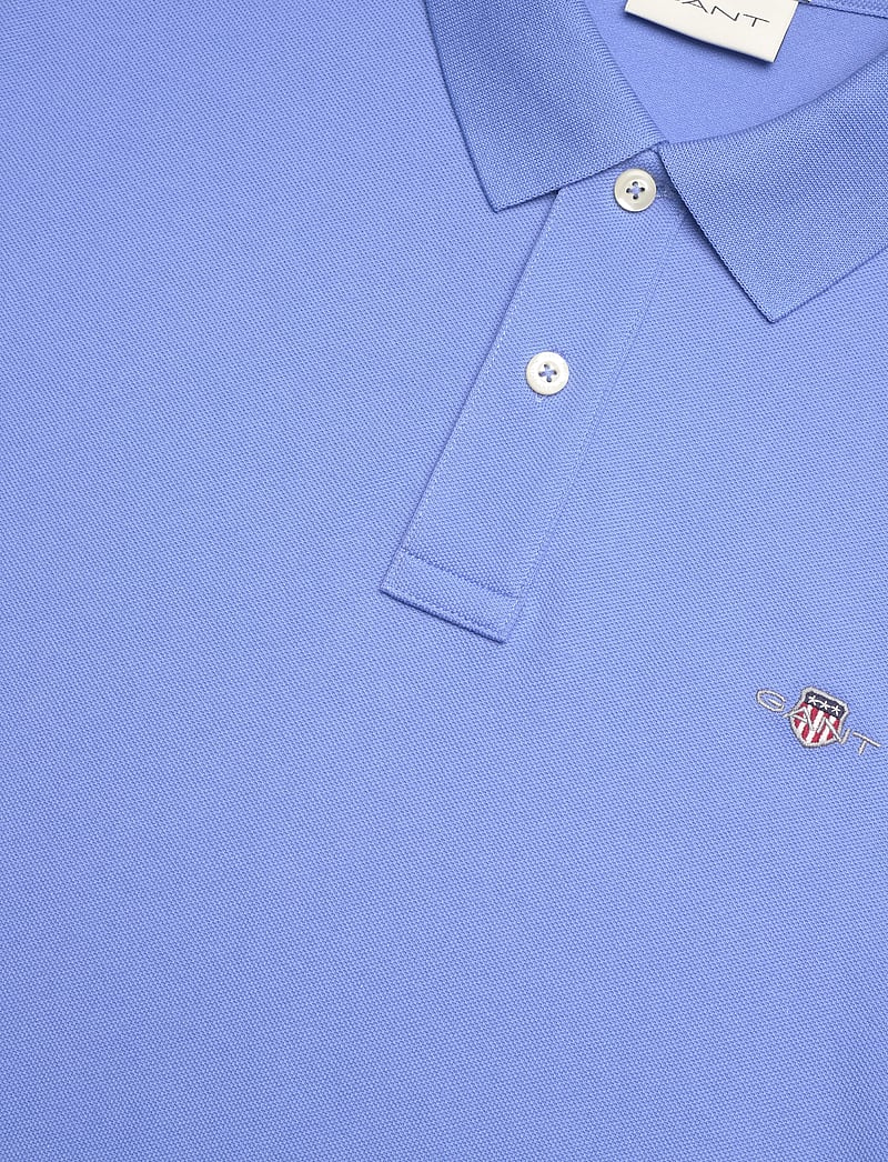 GANT - SLIM SHIELD SS PIQUE POLO - polo skyrtur - perfect blue - 2