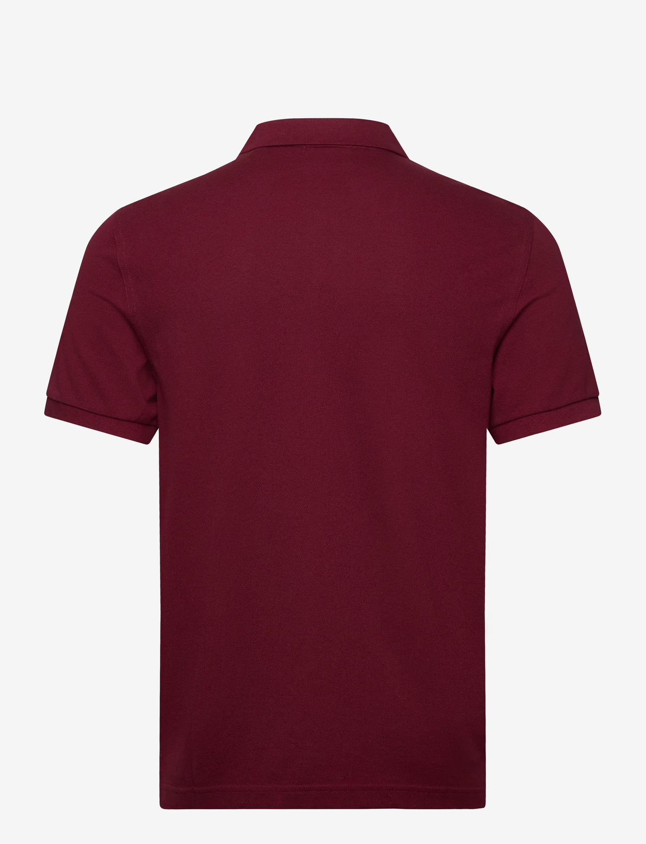 Gant - Classic Slim Polo Shirt - oberteile & t-shirts - plumped red - 1