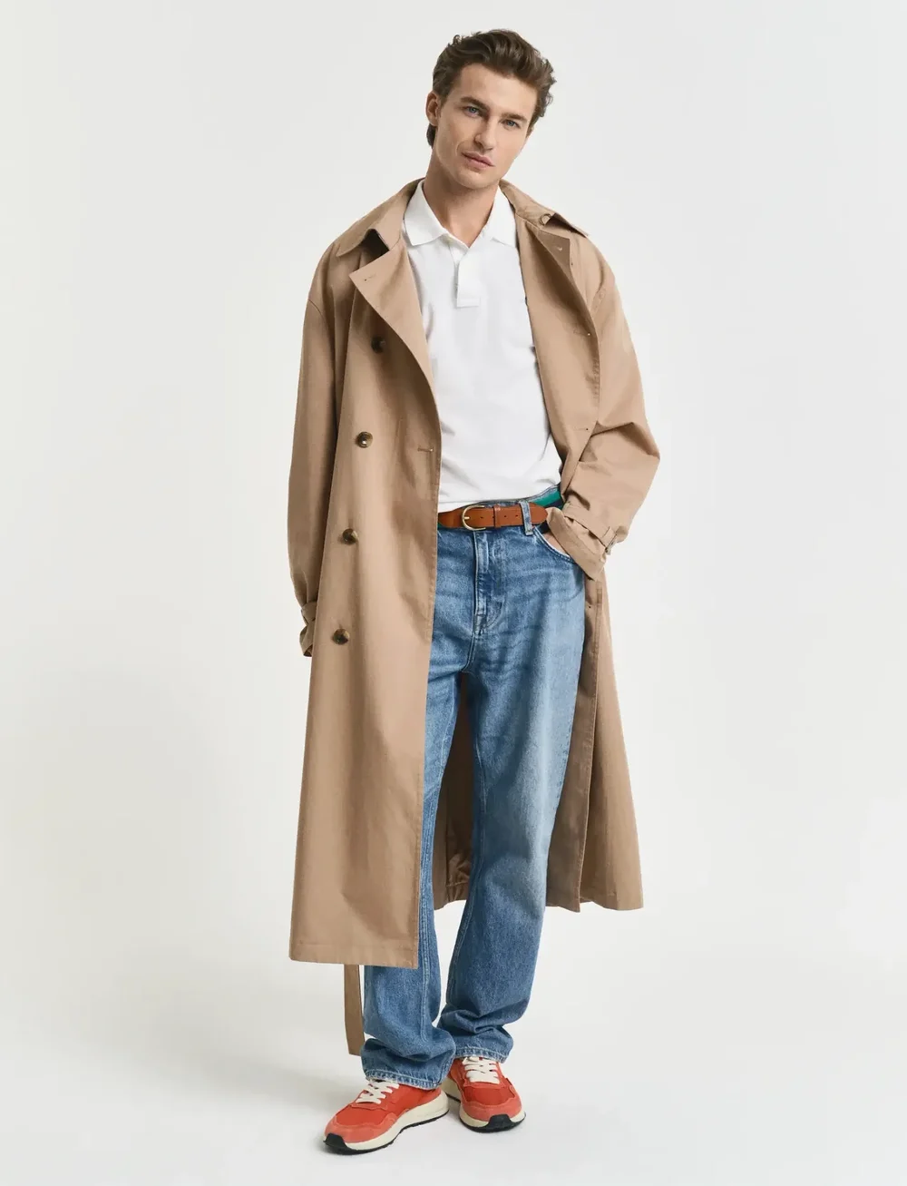 GANT - SLIM SHIELD SS PIQUE POLO - polos - white - 5