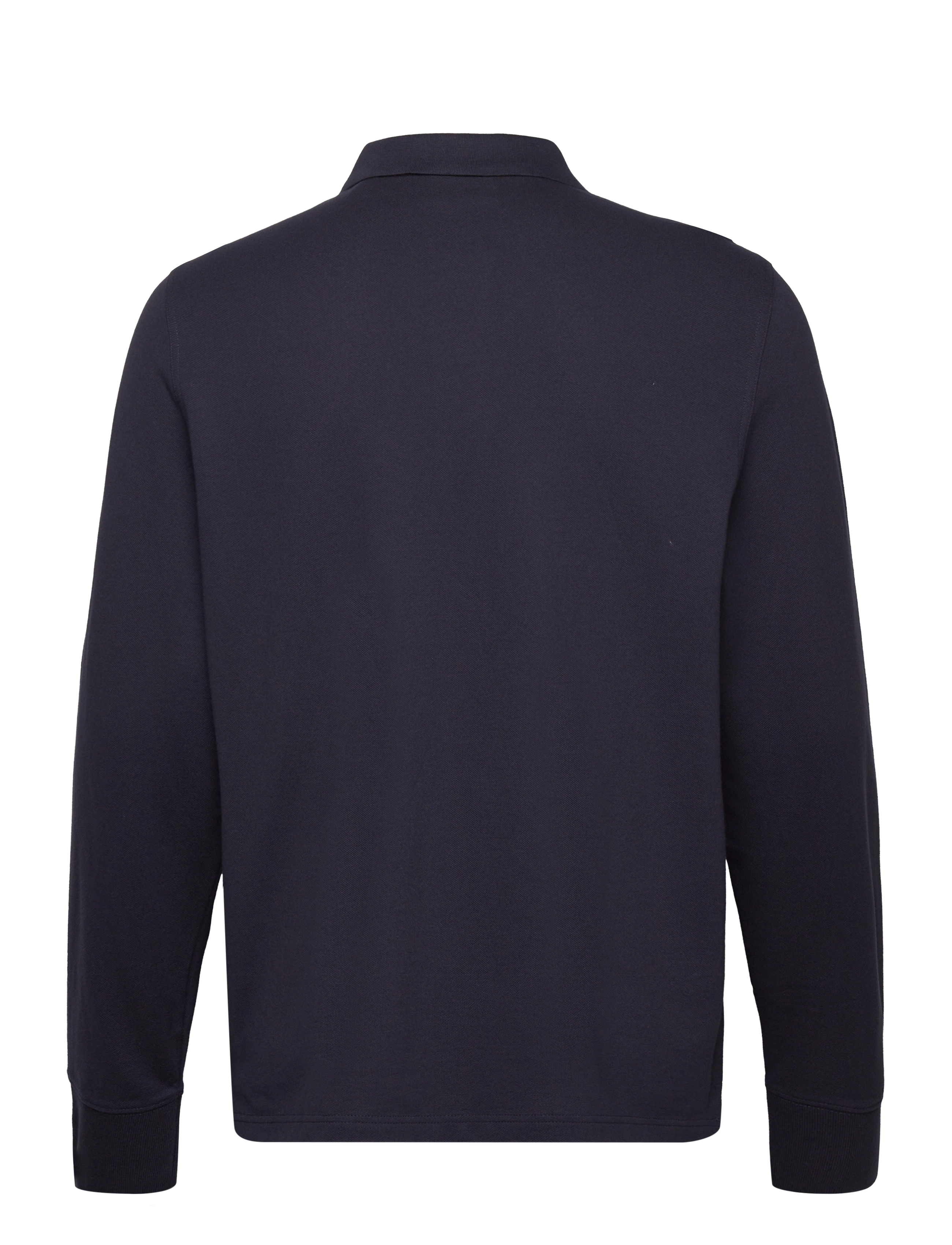 Gant - Long Sleeve Polo Shirt - long-sleeved polos - evening blue - 2