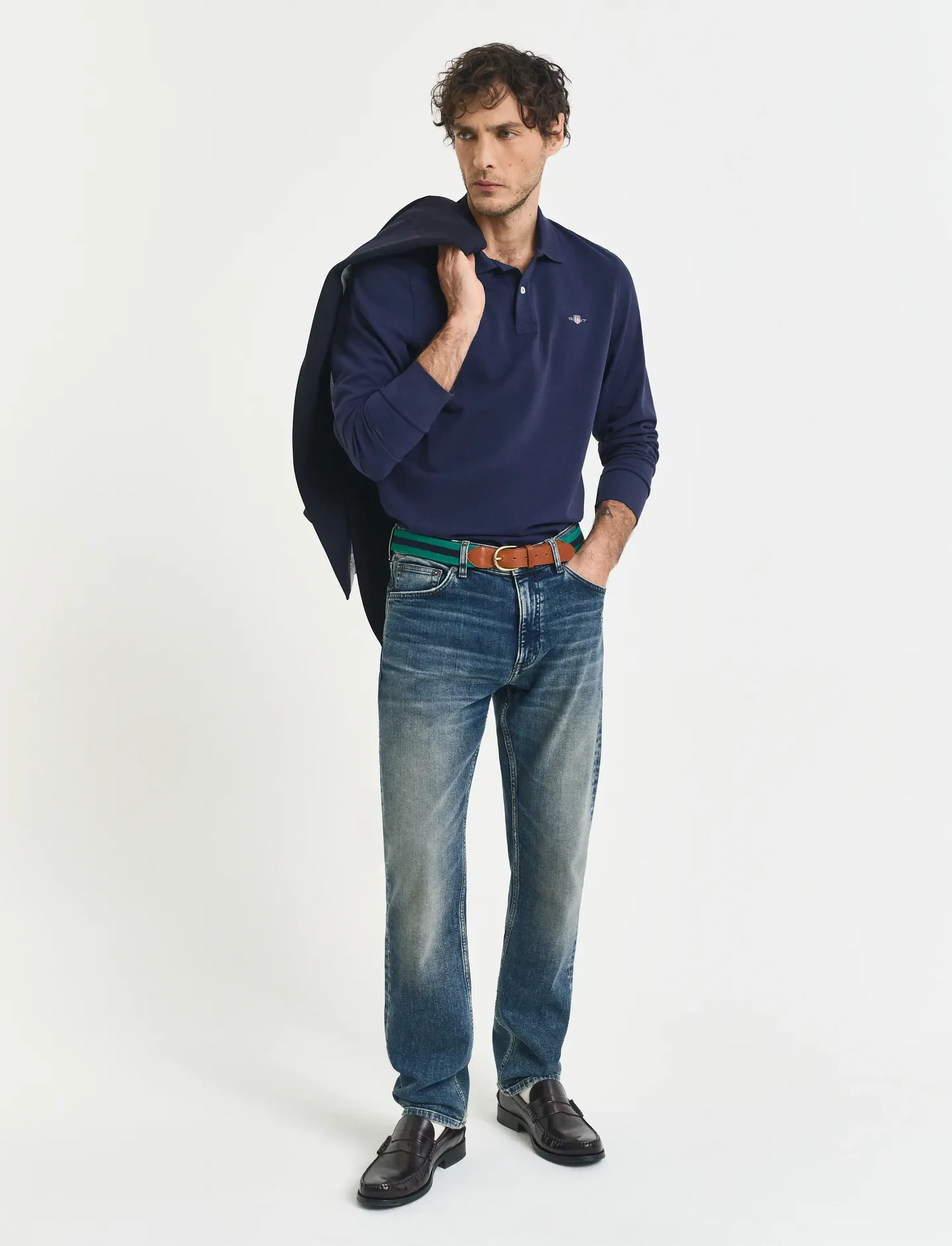 Long Sleeve Polo Shirt 4