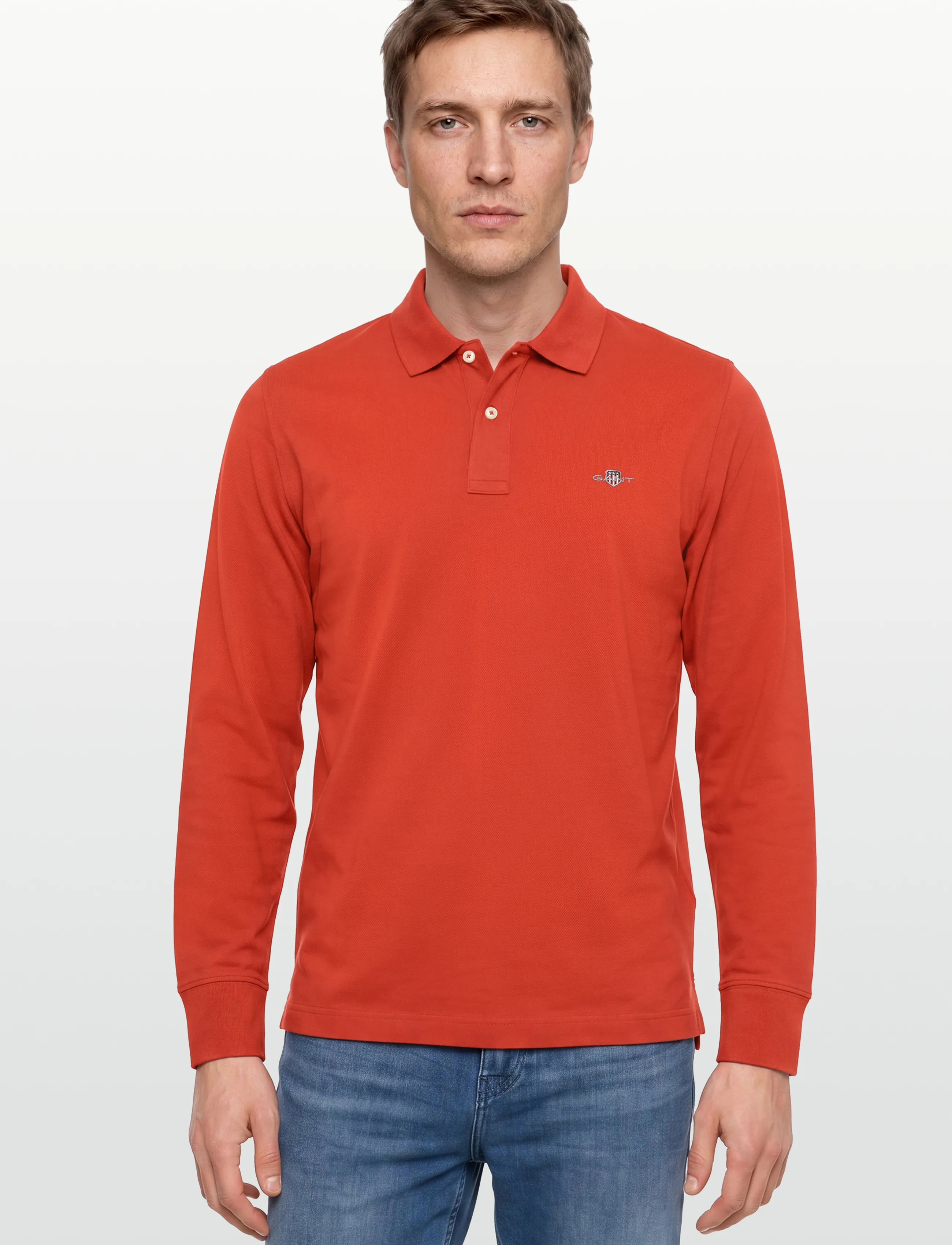 Long Sleeve Polo Shirt 2