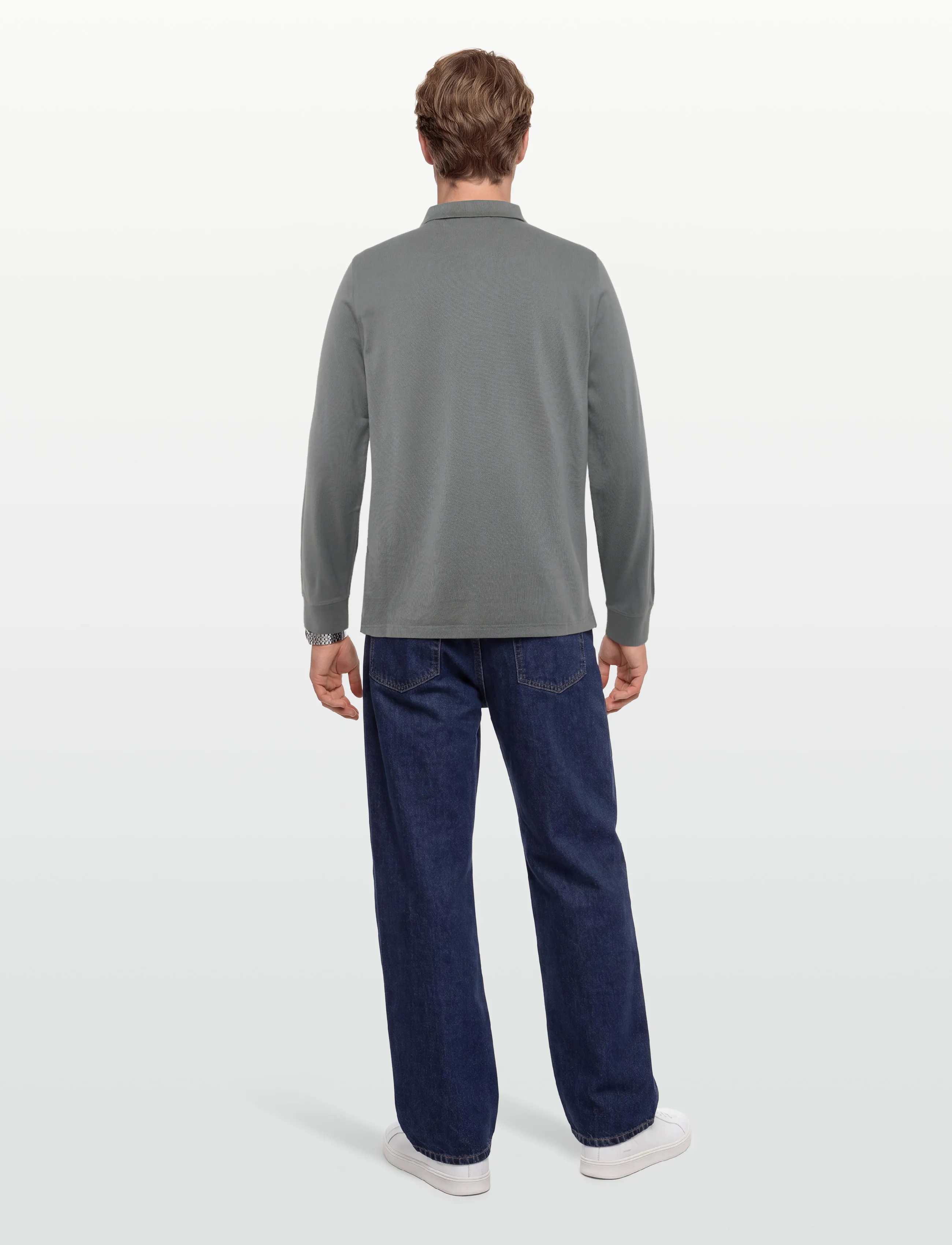Long Sleeve Polo Shirt 3