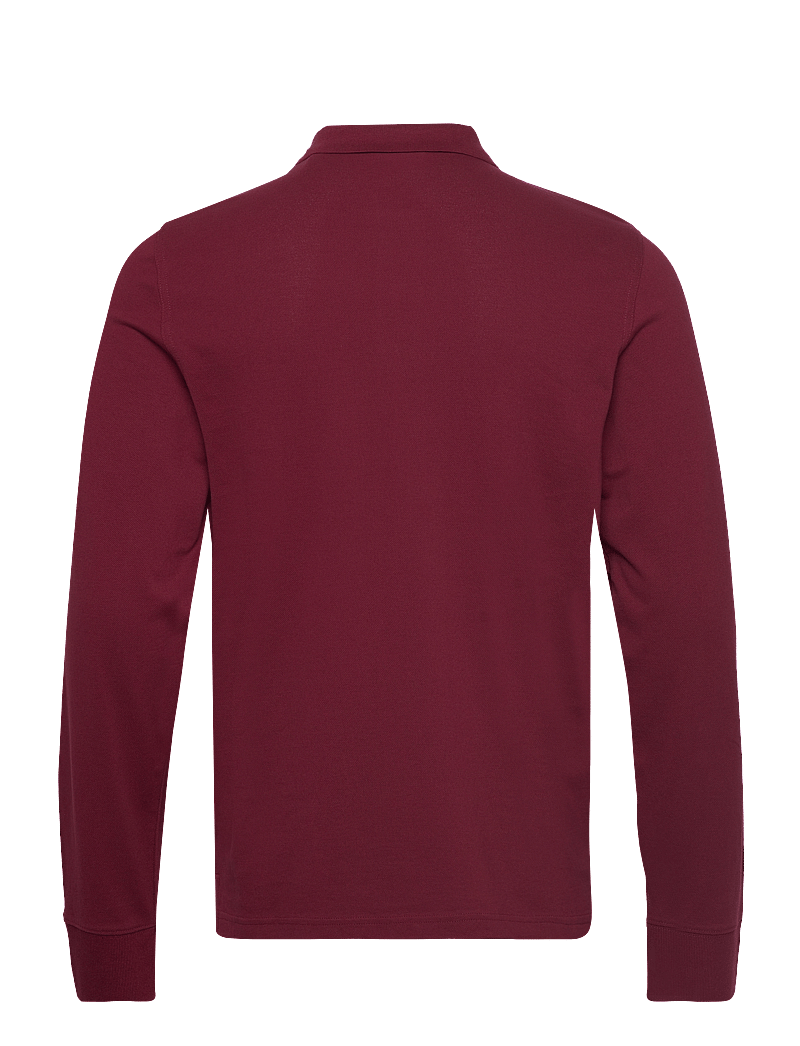 GANT - REG SHIELD LS PIQUE RUGGER - langärmelig - plumped red - 1