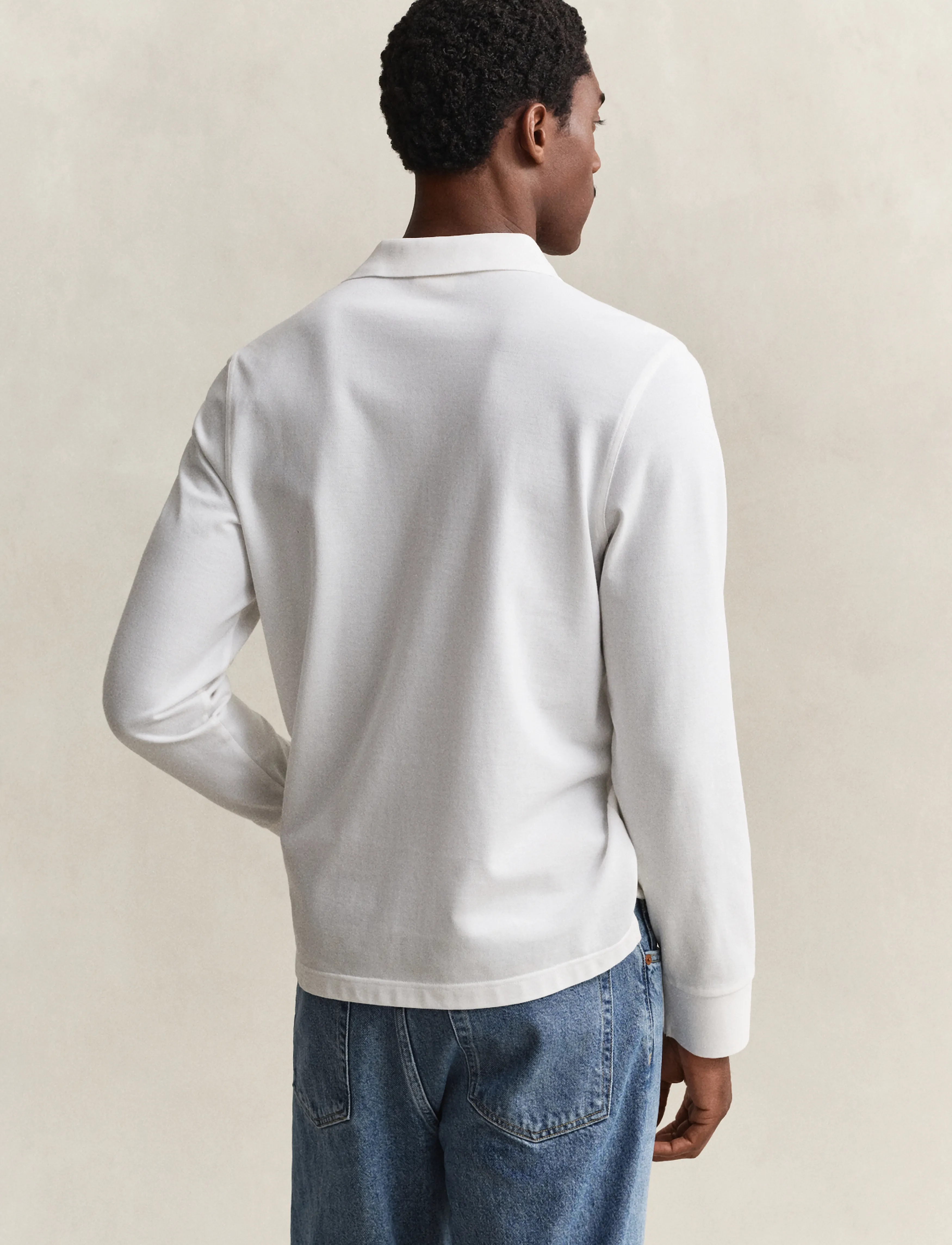 Long Sleeve Polo Shirt 2