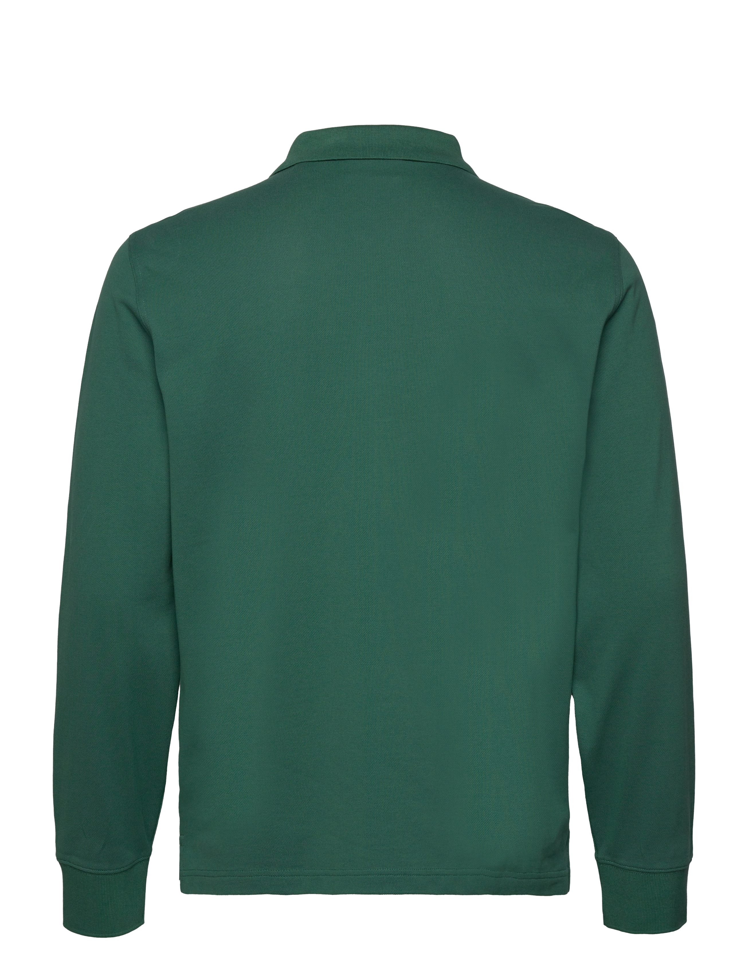 Gant - Long Sleeve Polo Shirt - pikkade varrukatega polod - woody green - 1