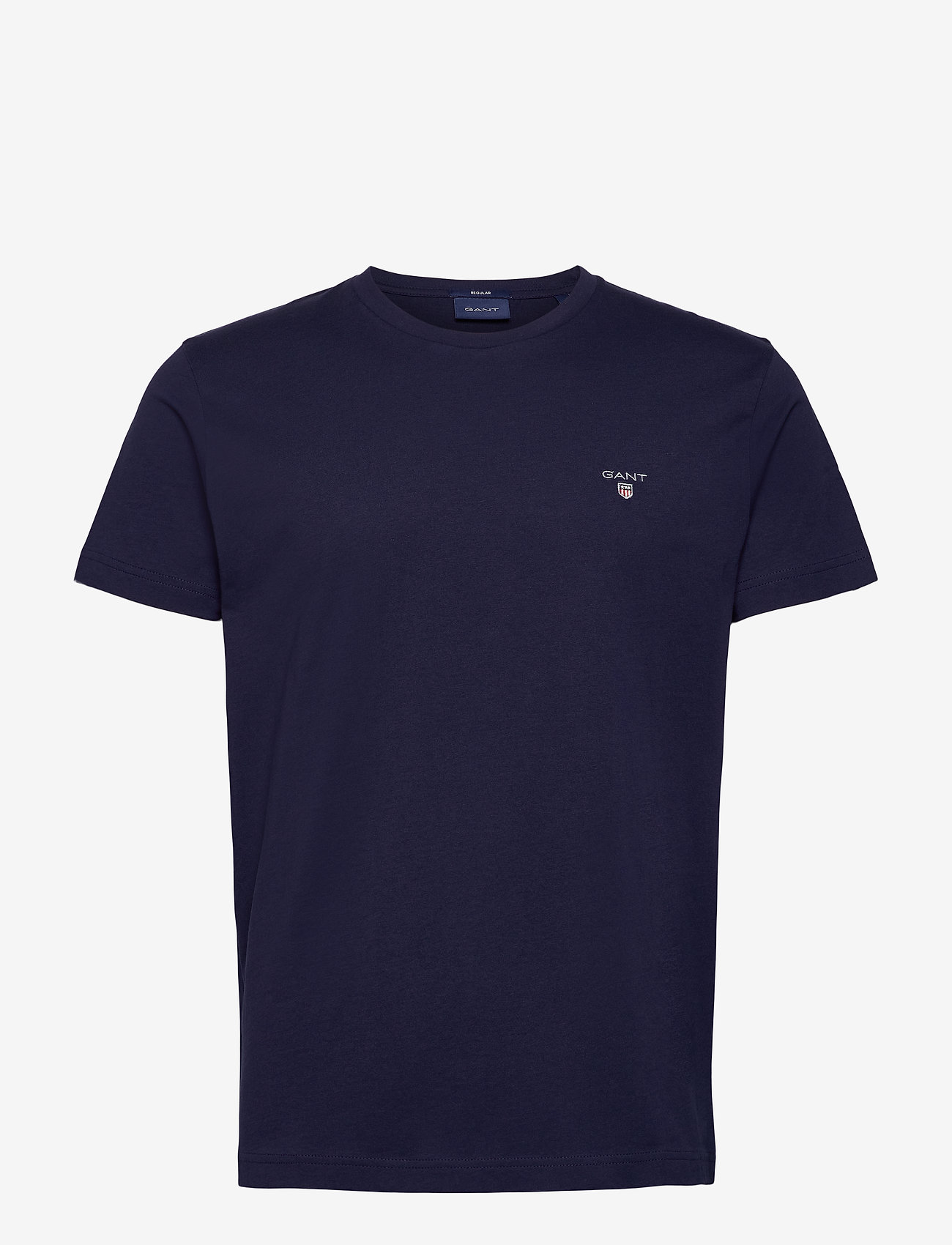GANT - ORIGINAL SS T-SHIRT - basic t-shirts - evening blue - 0