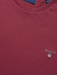 GANT - ORIGINAL SS T-SHIRT - basic t-shirts - port red - 2