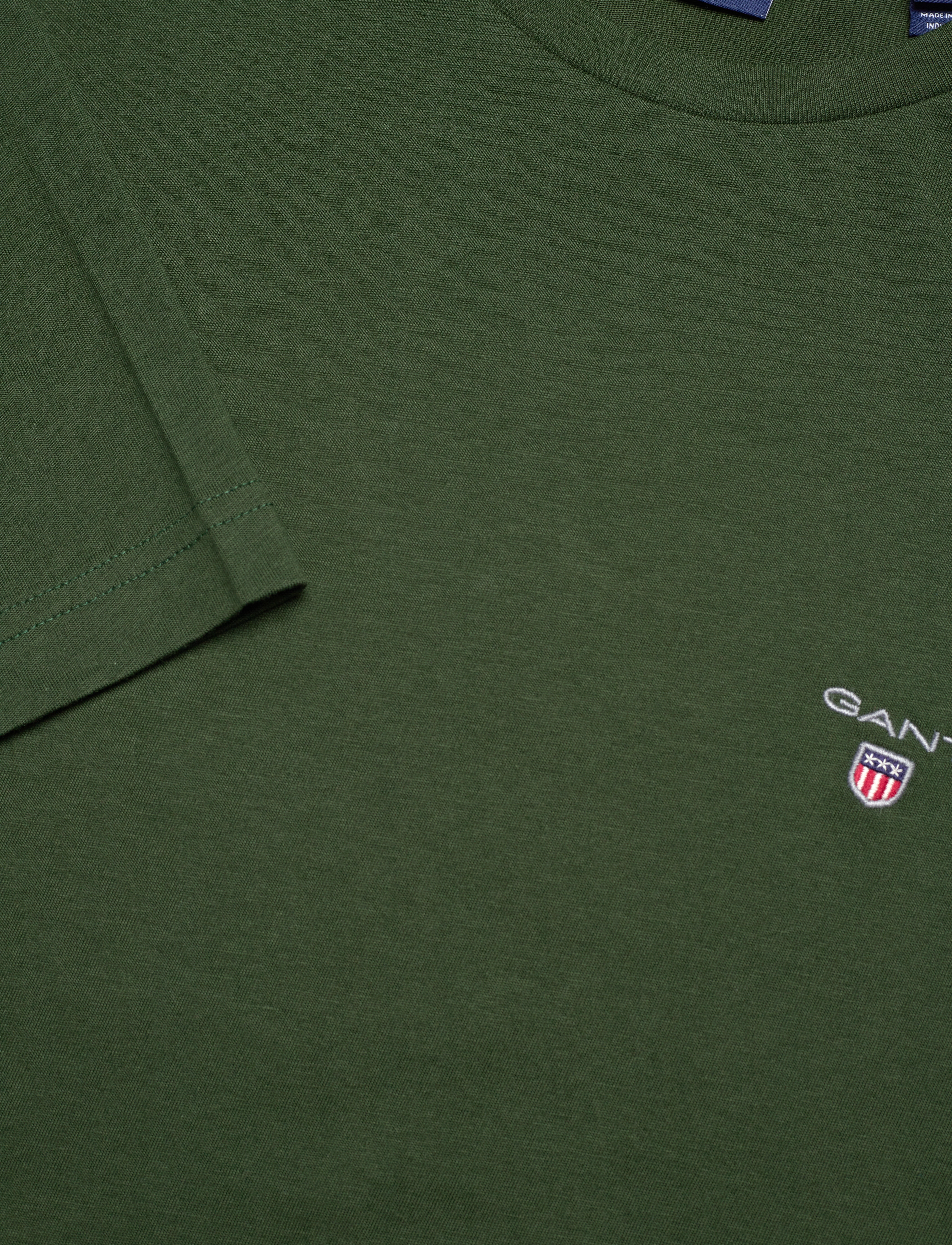 Gant - ORIGINAL SLIM LS T-SHIRT - storm green - 3