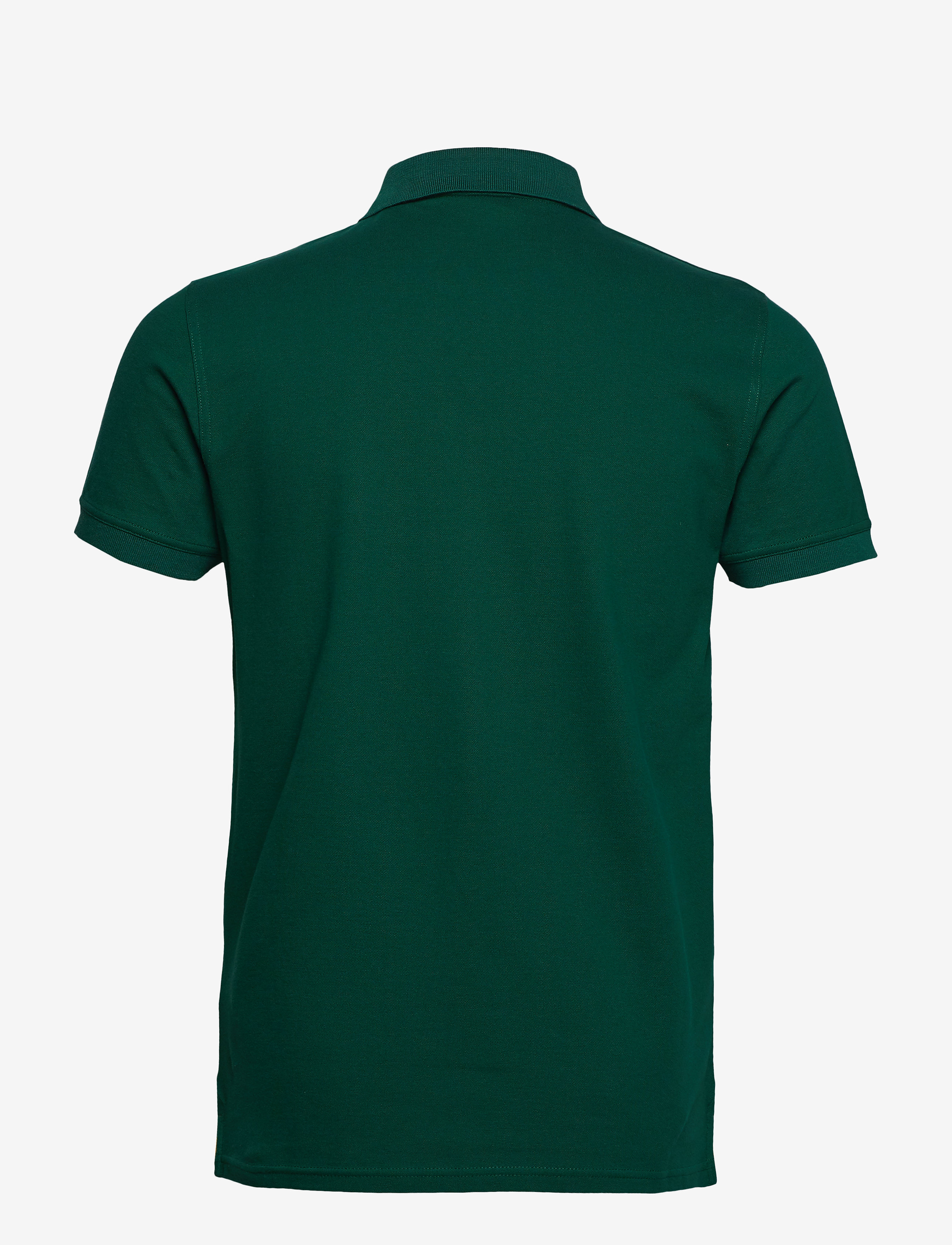 GANT - CONTRAST COLLAR PIQUE SS RUGGER - pine green - 1