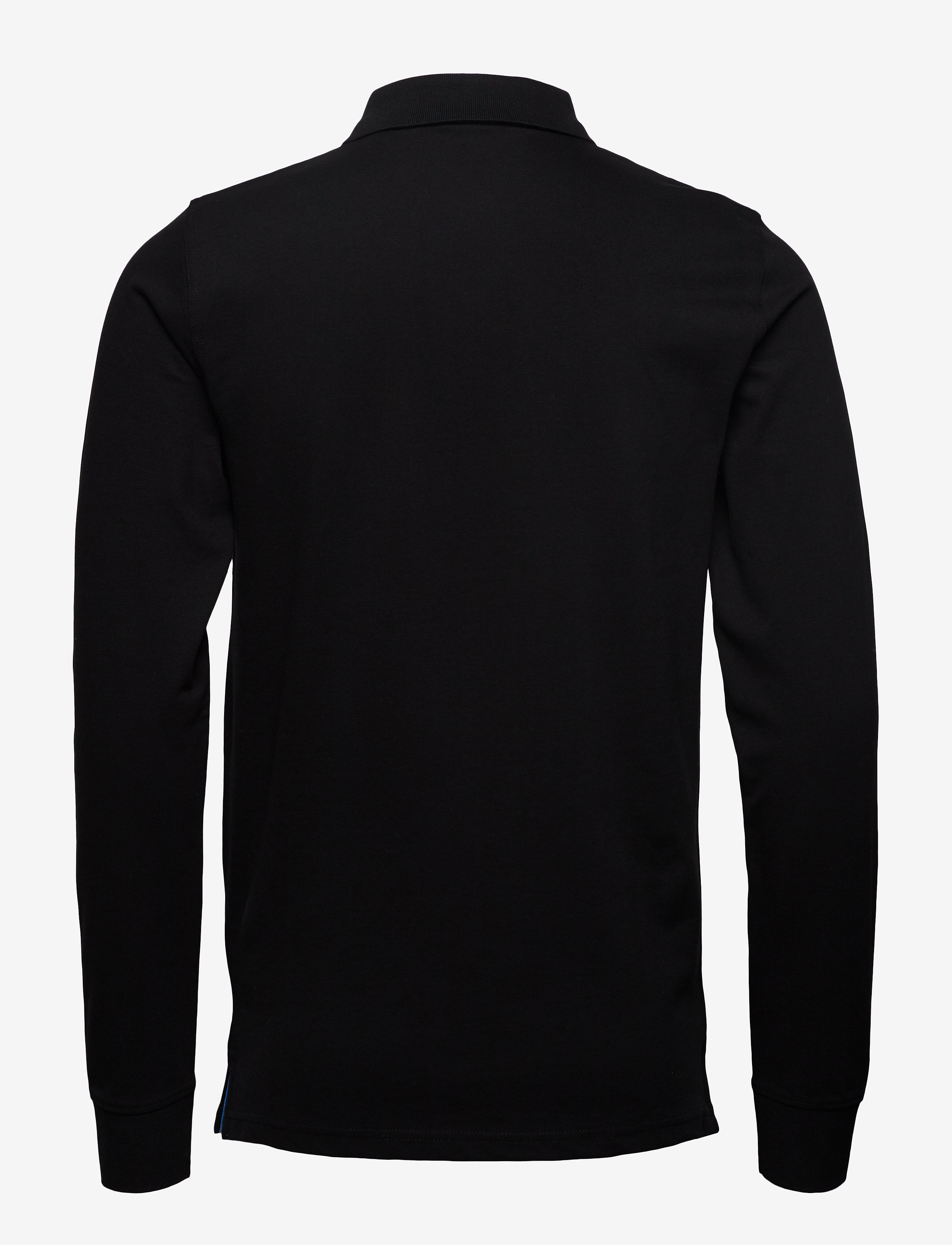 GANT - CONTRAST COLLAR PIQUE LS RUGGER - black - 1