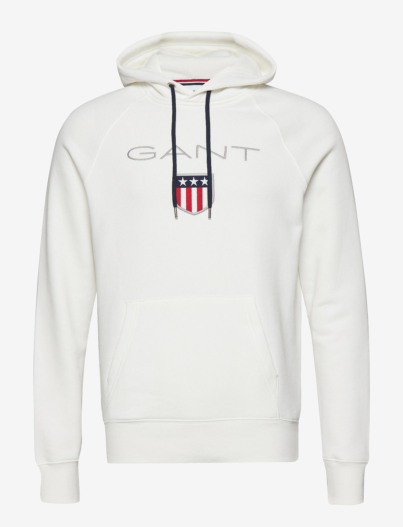GANT - SHIELD HOODIE - eggshell - 0