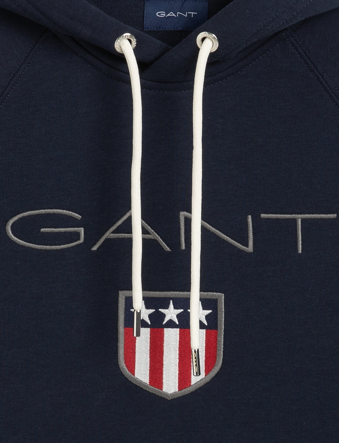 Gant shield sales hoodie evening blue