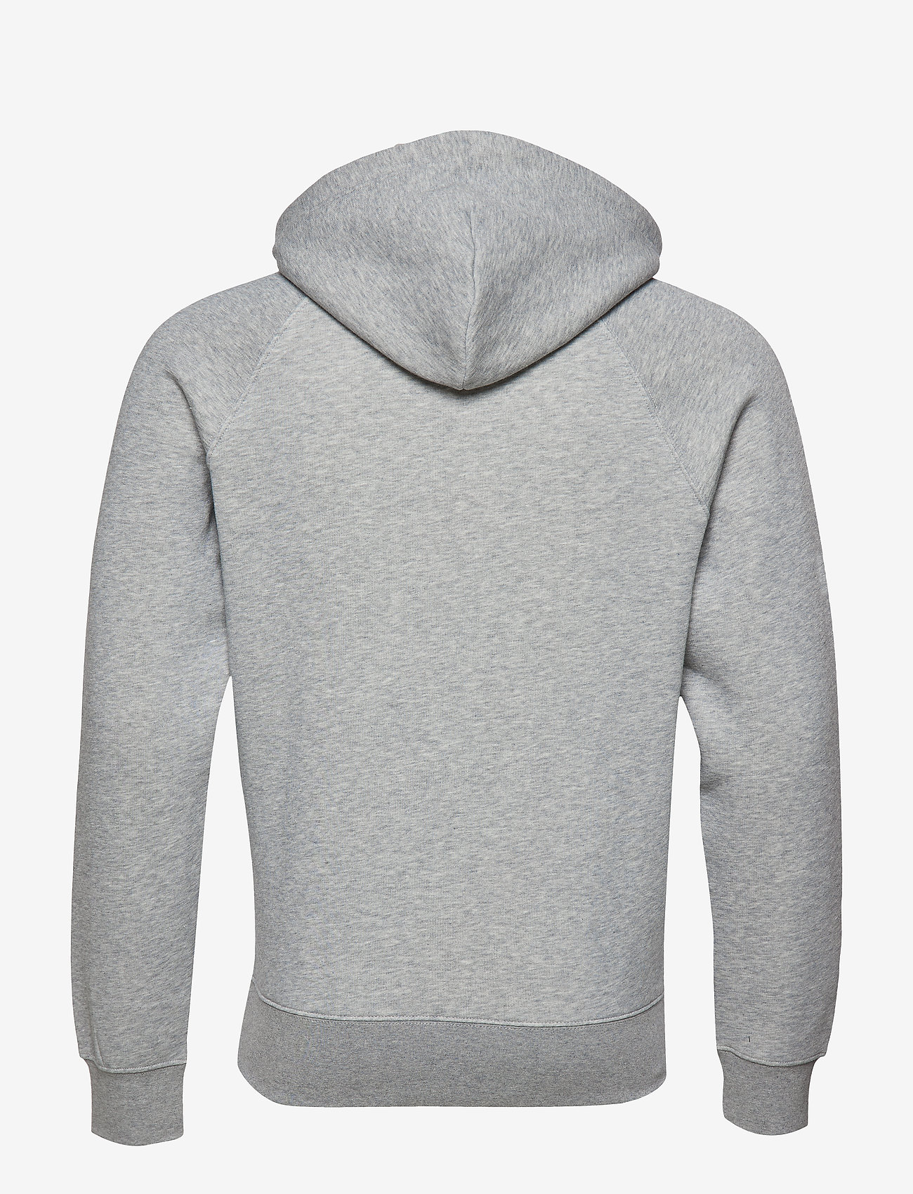 GANT - SHIELD HOODIE - sportiska stila džemperi - grey melange - 1