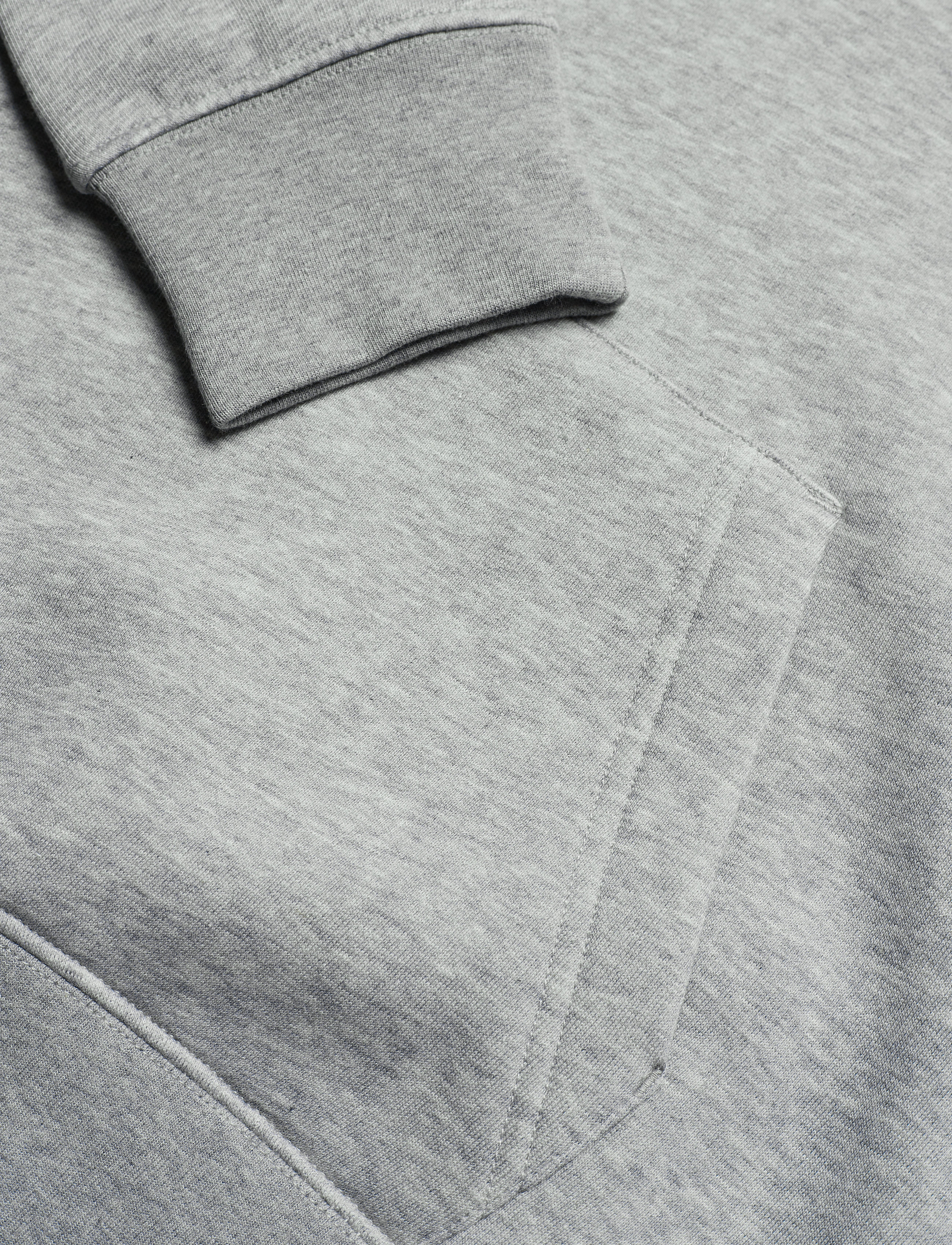 GANT - SHIELD HOODIE - grey melange - 3