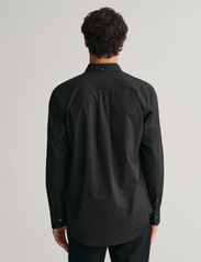 GANT - REG POPLIN SHIRT - casual skjorter - black - 3