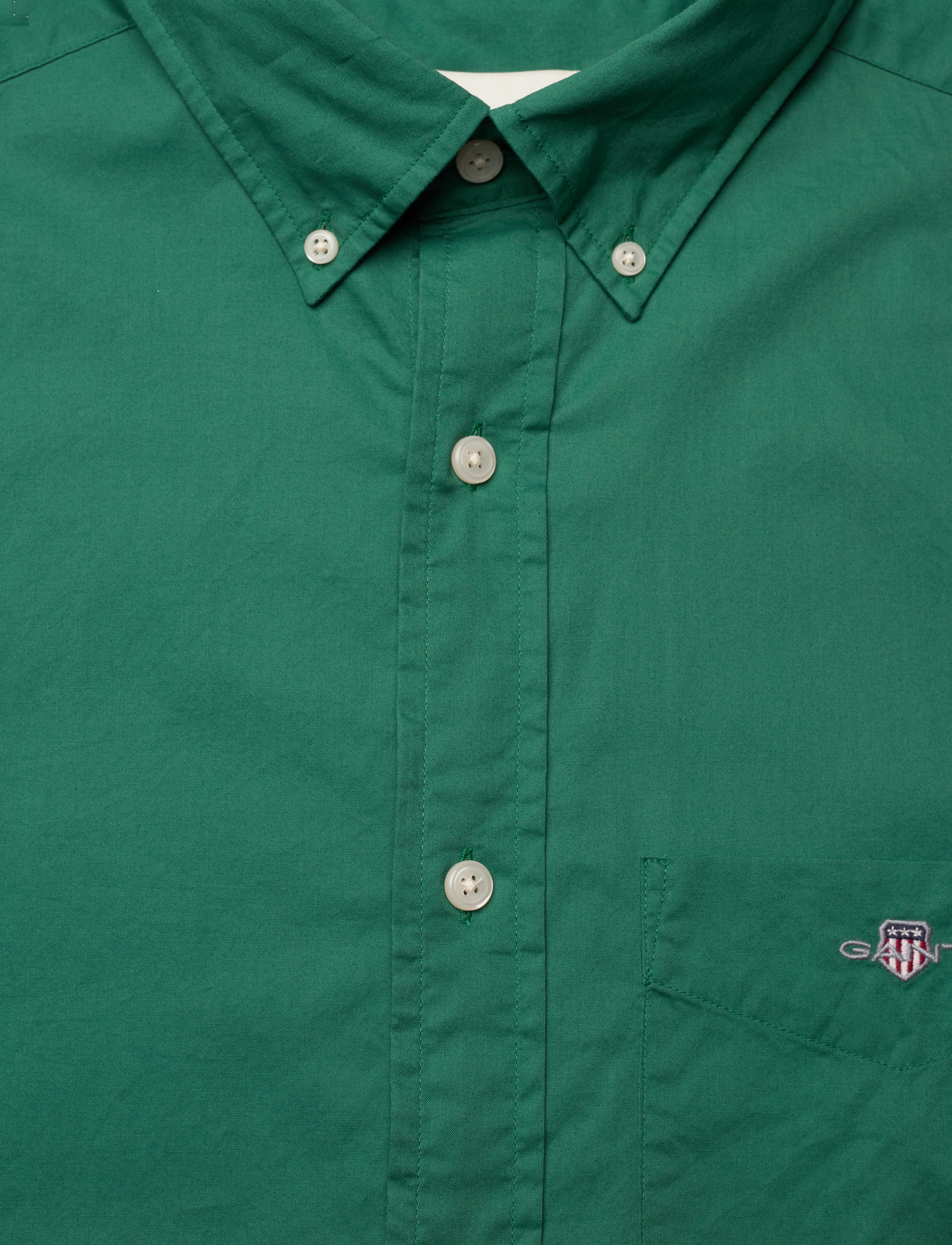 Gant - REG CLASSIC POPLIN SHIRT - basic-hemden - deep forest green - 2